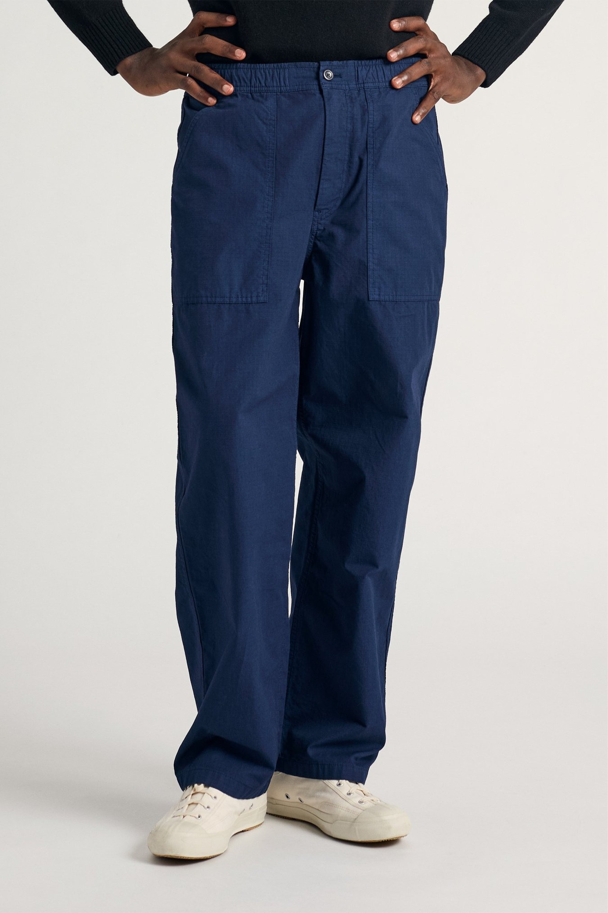 Ragnar Relaxed Cotton Ripstop Pant Workwear Blue_1