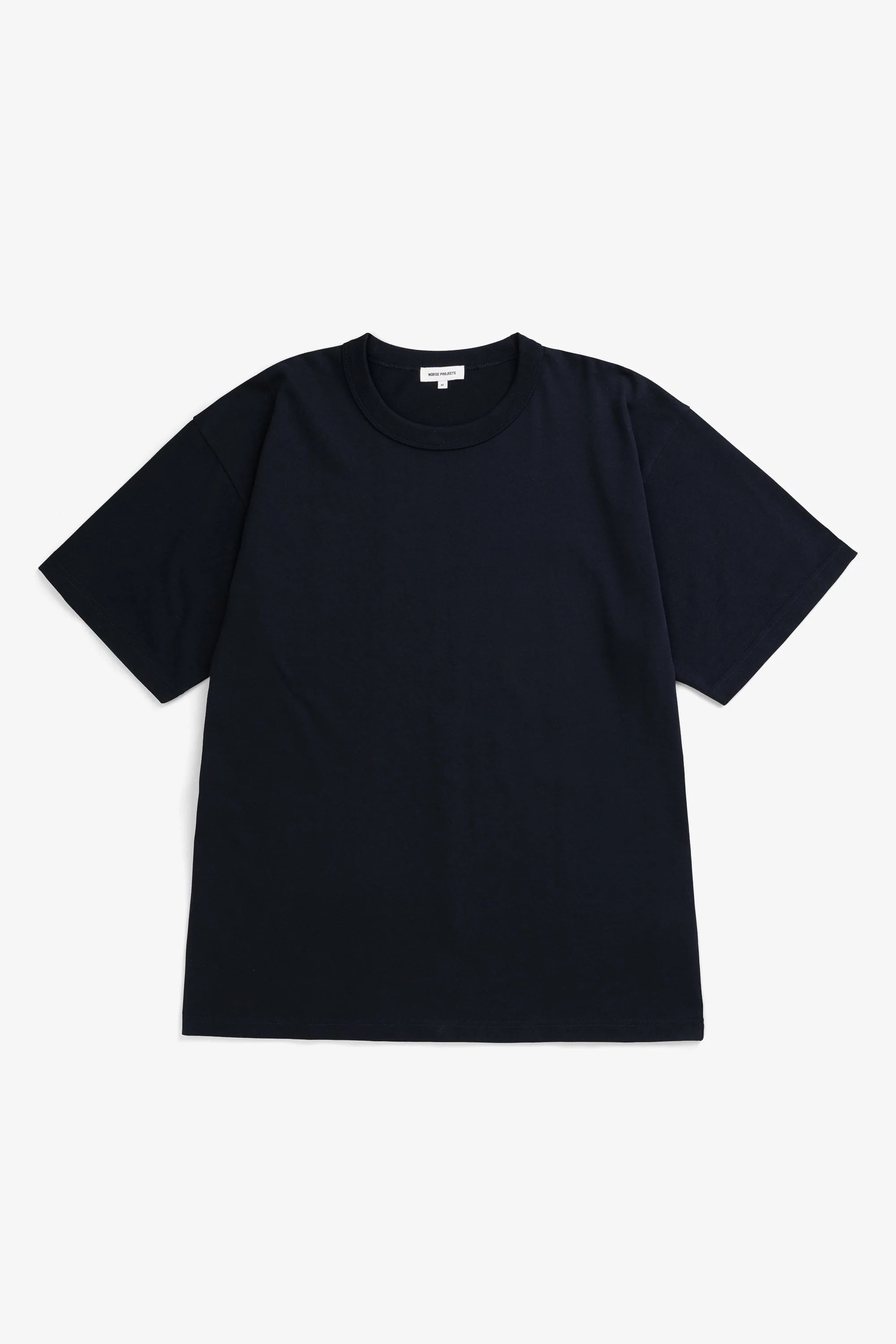 Snekkersten Organic Arch Print T-Shirt Dark Navy_5