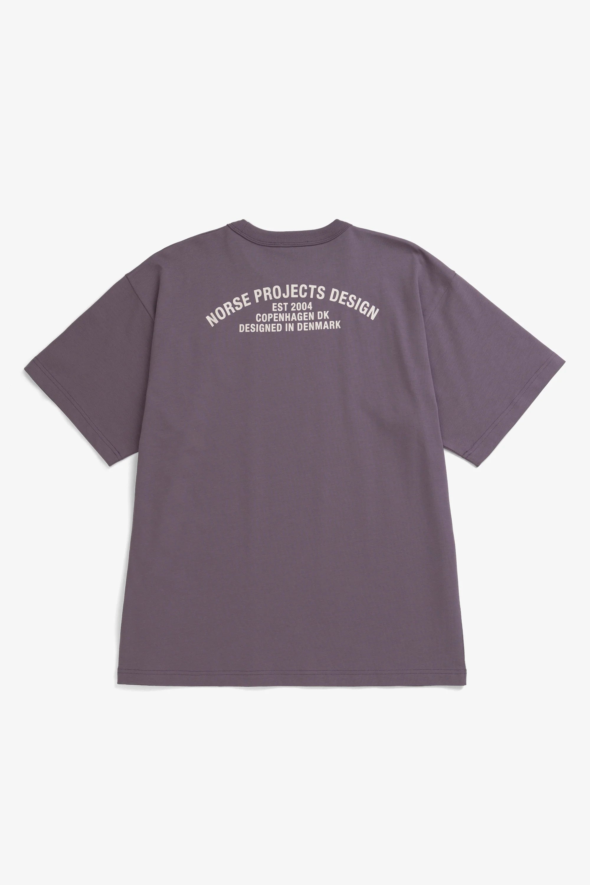 Snekkersten Organic Arch Print T-Shirt Vintage Violet_6