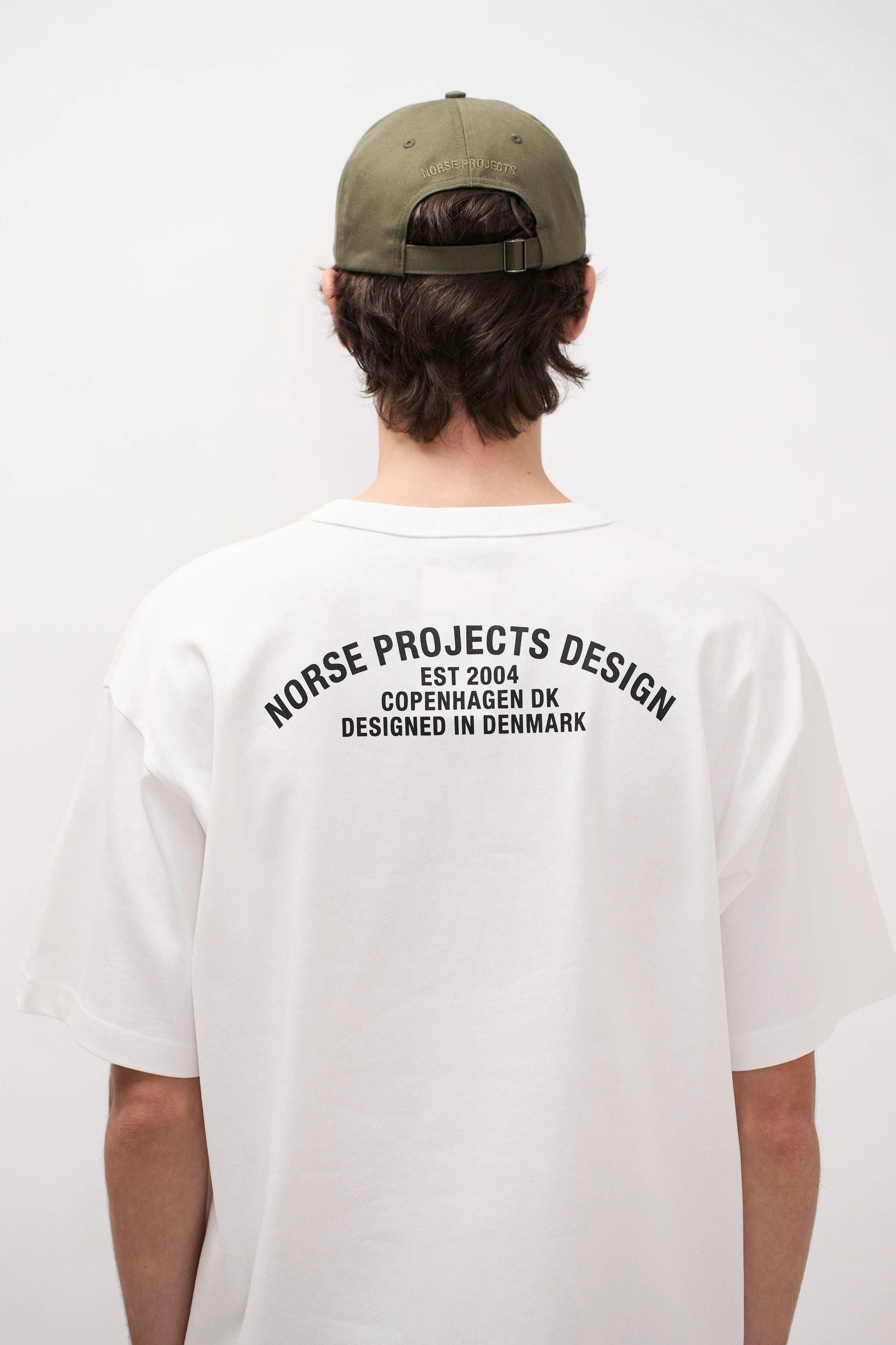 Snekkersten Organic Arch Print T-Shirt White_4