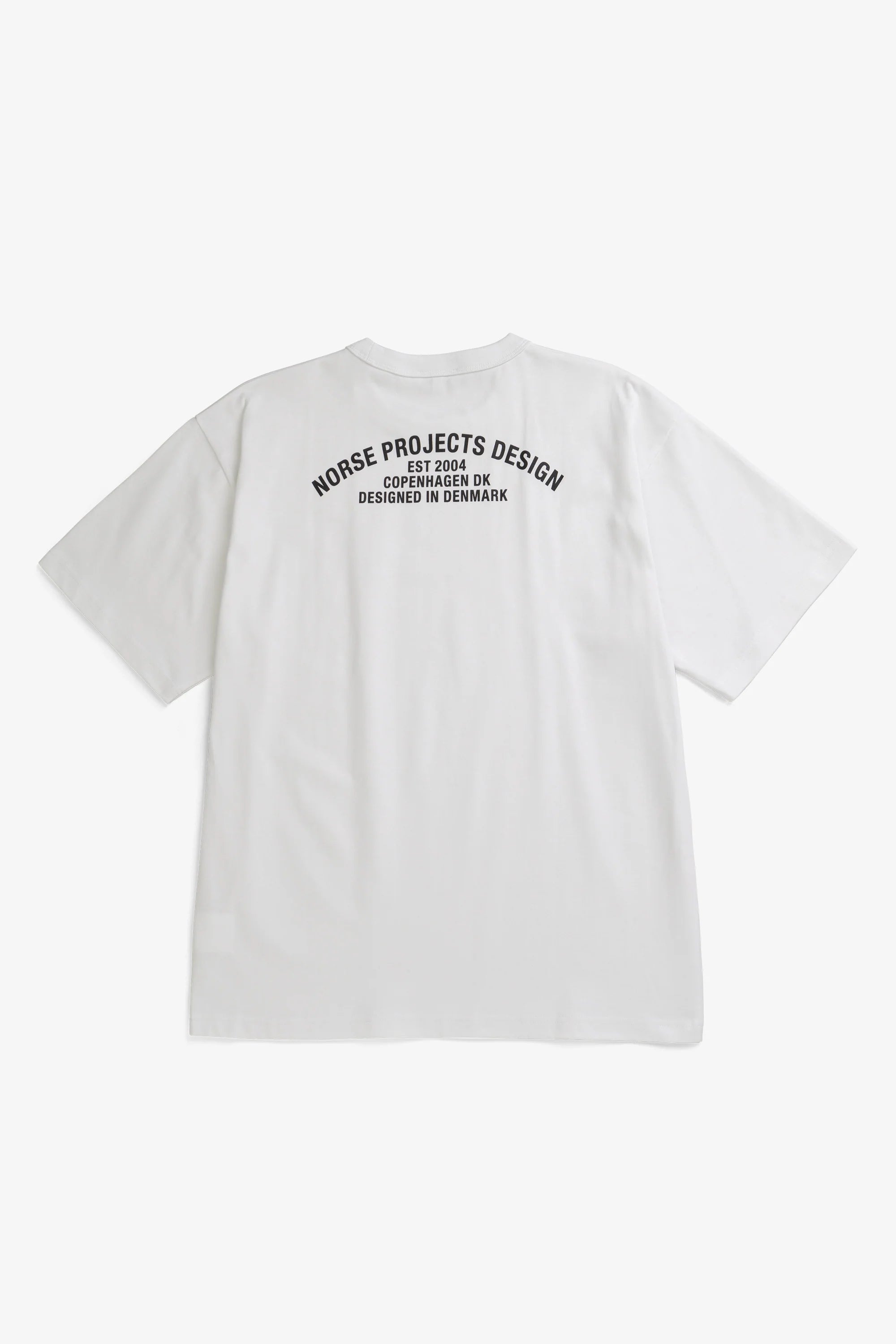 Snekkersten Organic Arch Print T-Shirt White_6