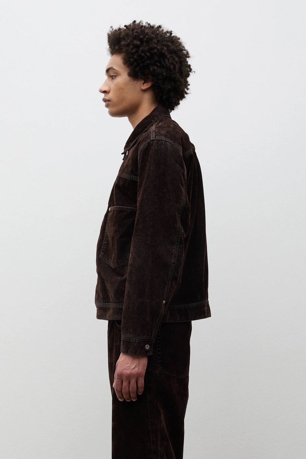 Storadal Flock Corduroy Type I Jacket Espresso