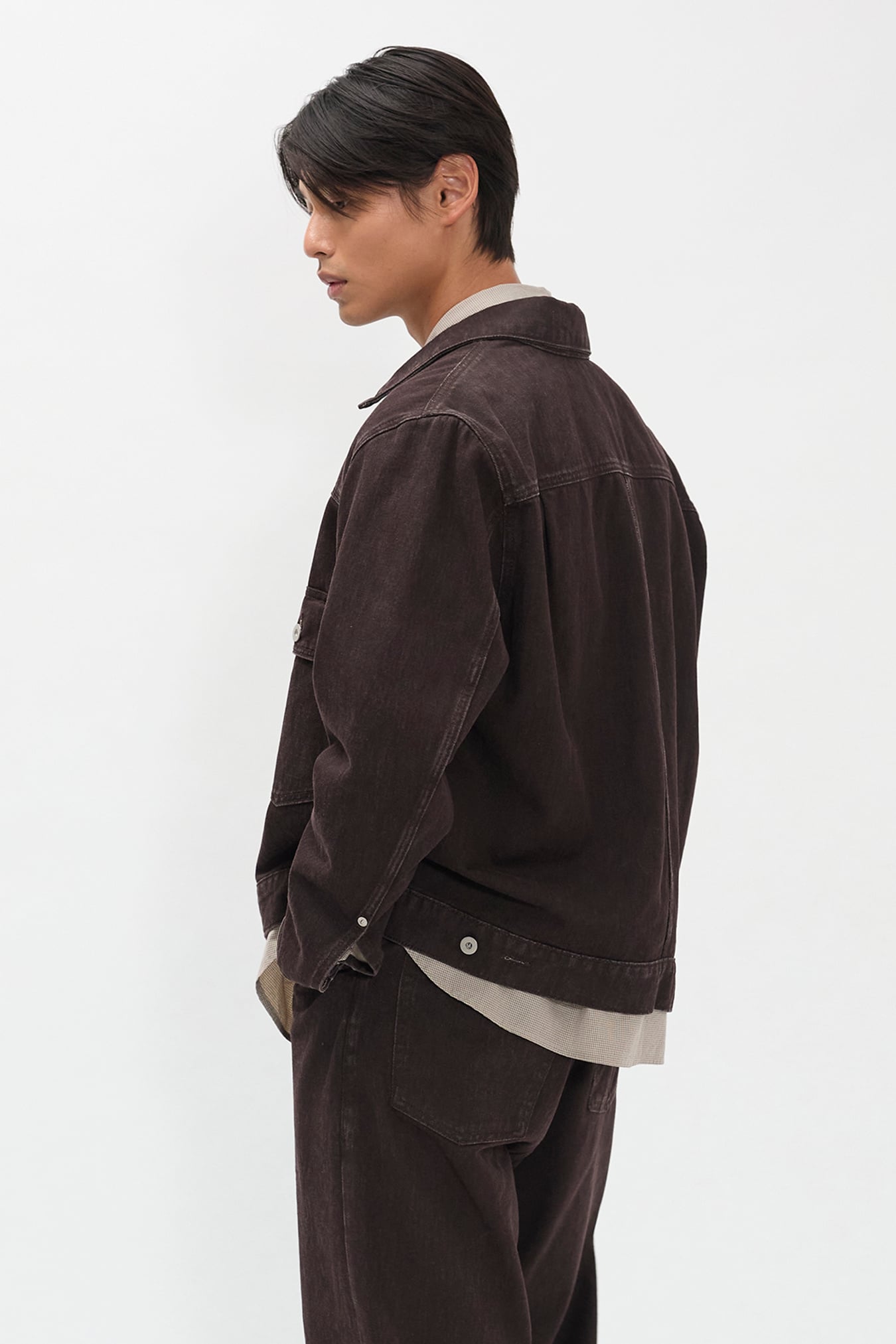 Storadal Resist Dyed Twill Type II Jacket Shale