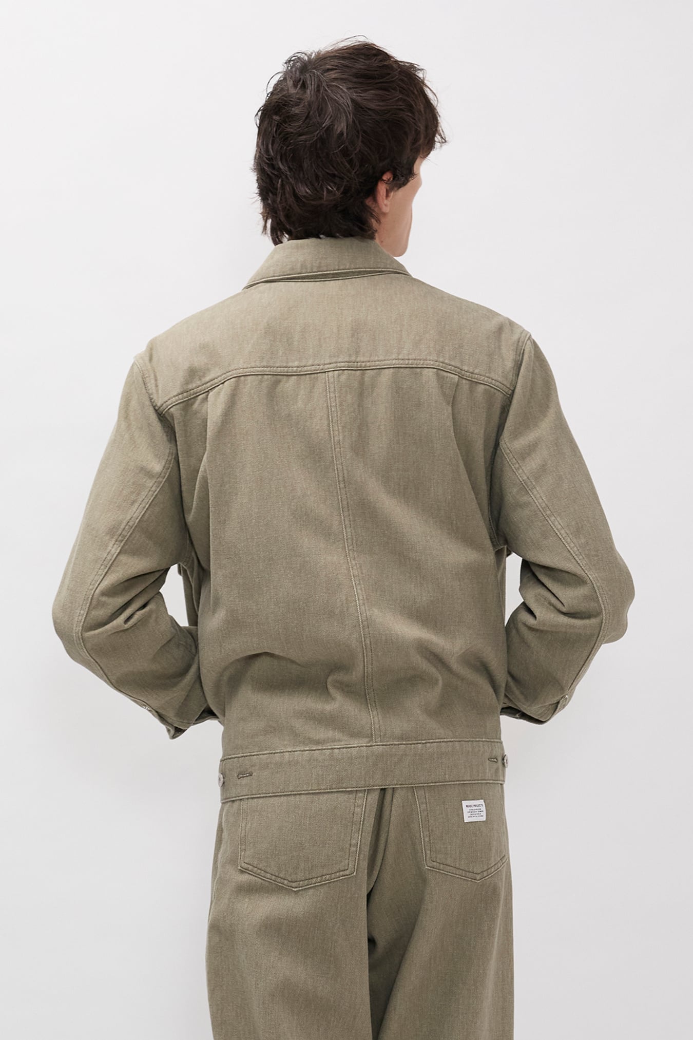 Storadal Resist Dyed Twill Type II Jacket Vetiver