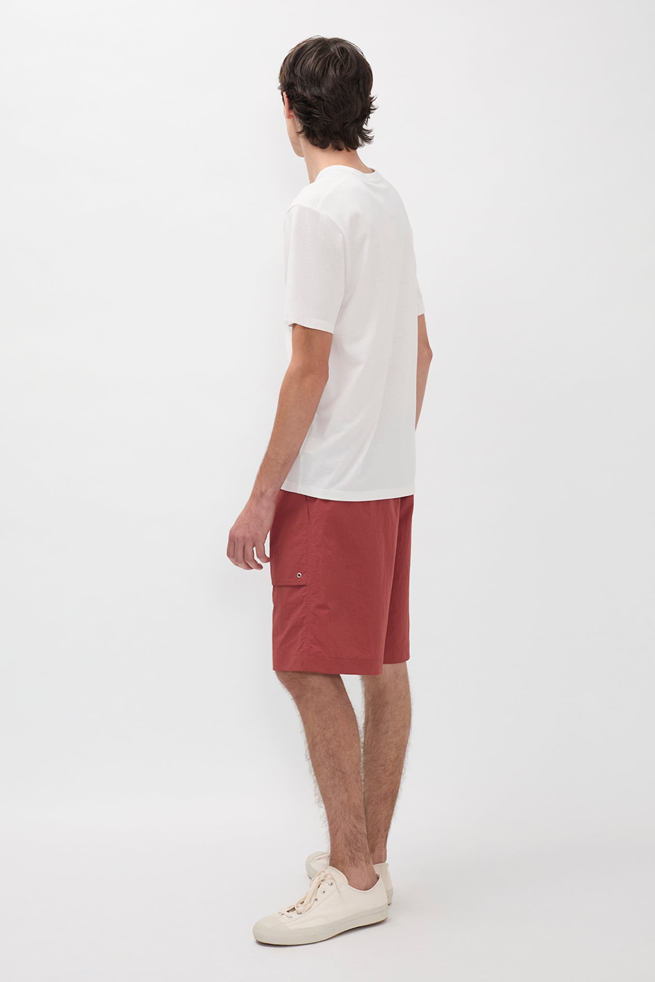 Sund Relaxed Recycled Nylon Swimmers Cowhide