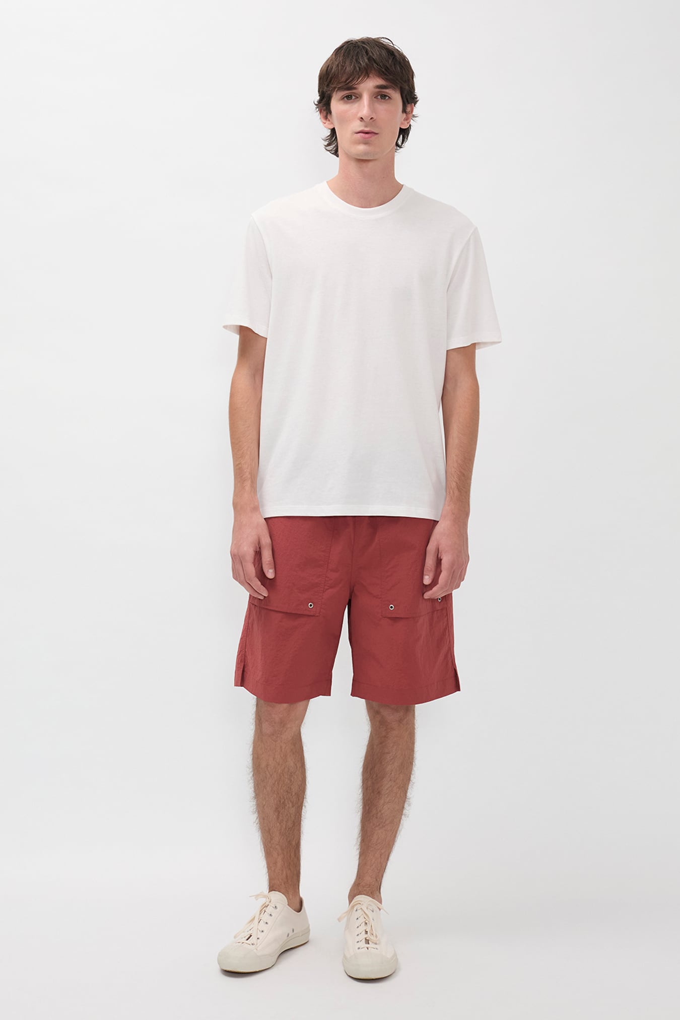 Sund Relaxed Recycled Nylon Swimmers Cowhide