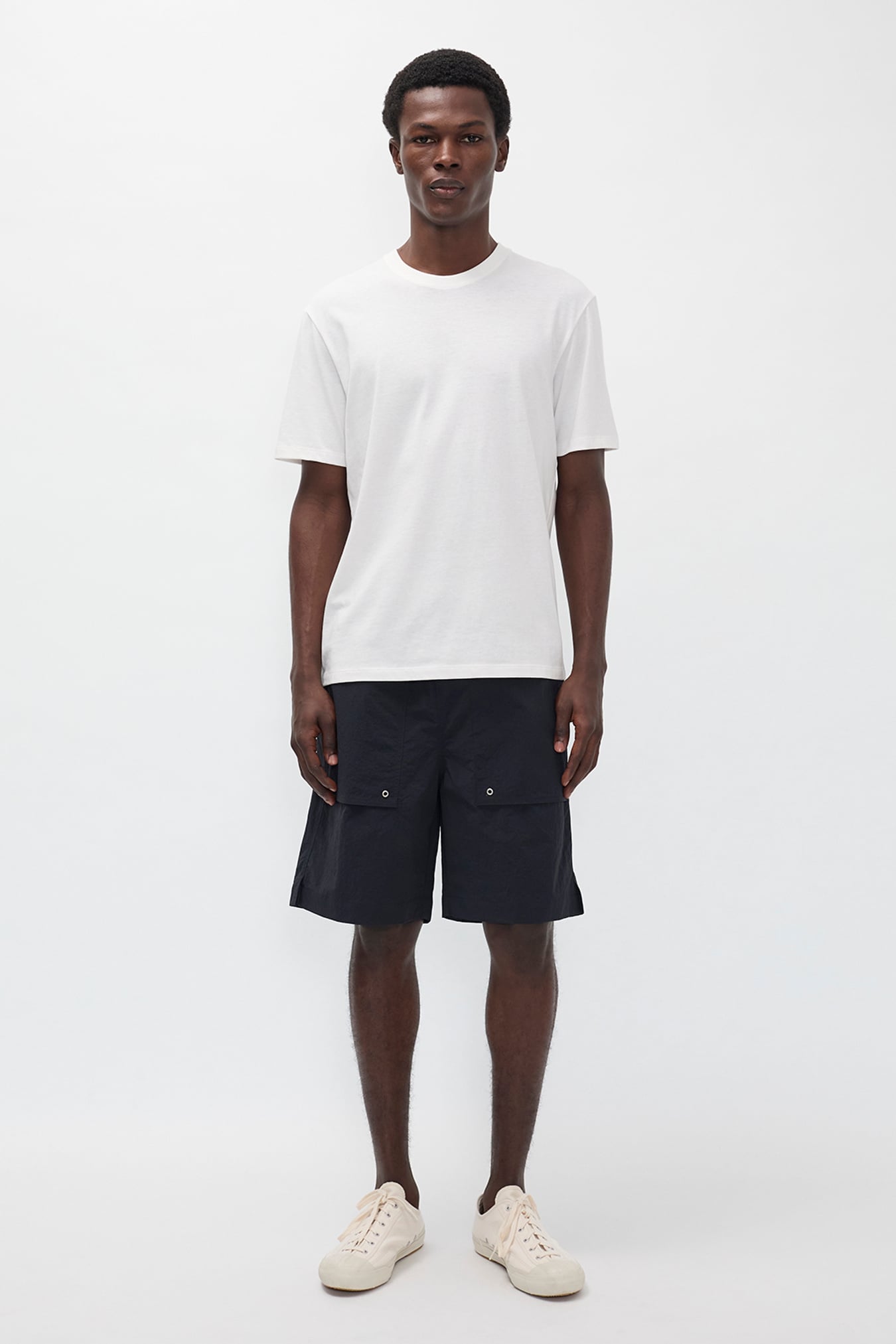 Sund Relaxed Recycled Nylon Swimmers Dark Navy