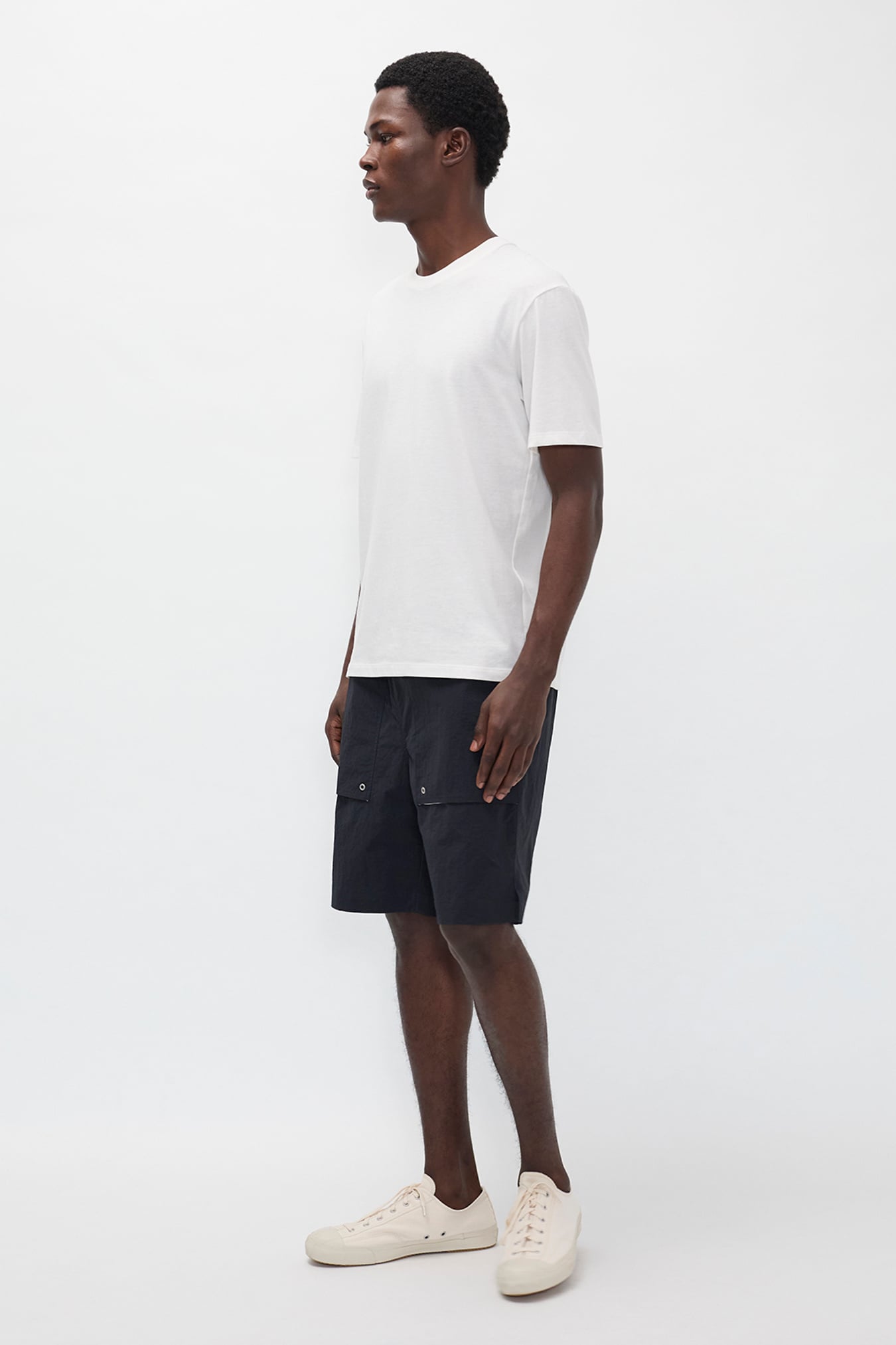 Sund Relaxed Recycled Nylon Swimmers Dark Navy