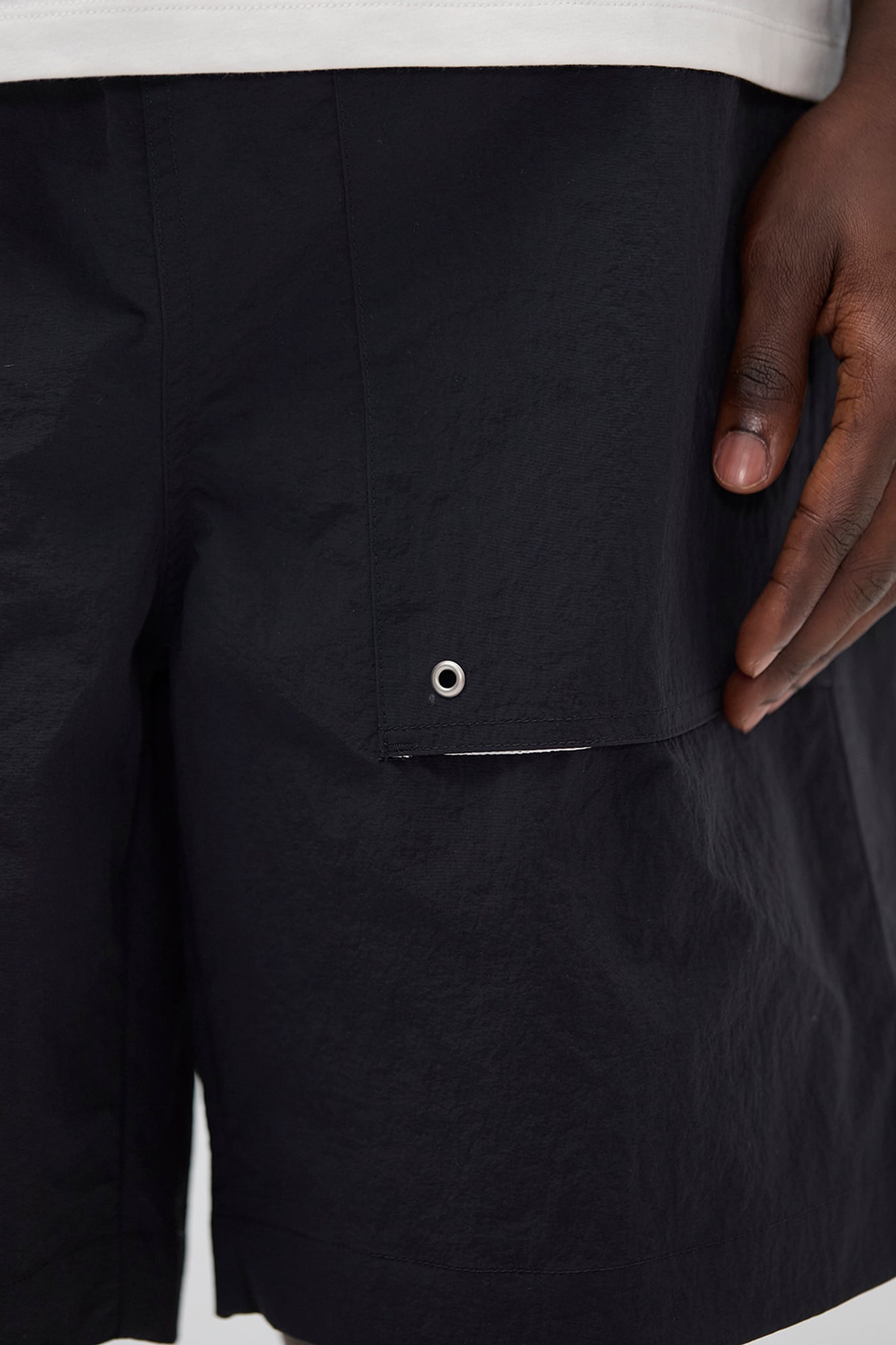 Sund Relaxed Recycled Nylon Swimmers Dark Navy_5