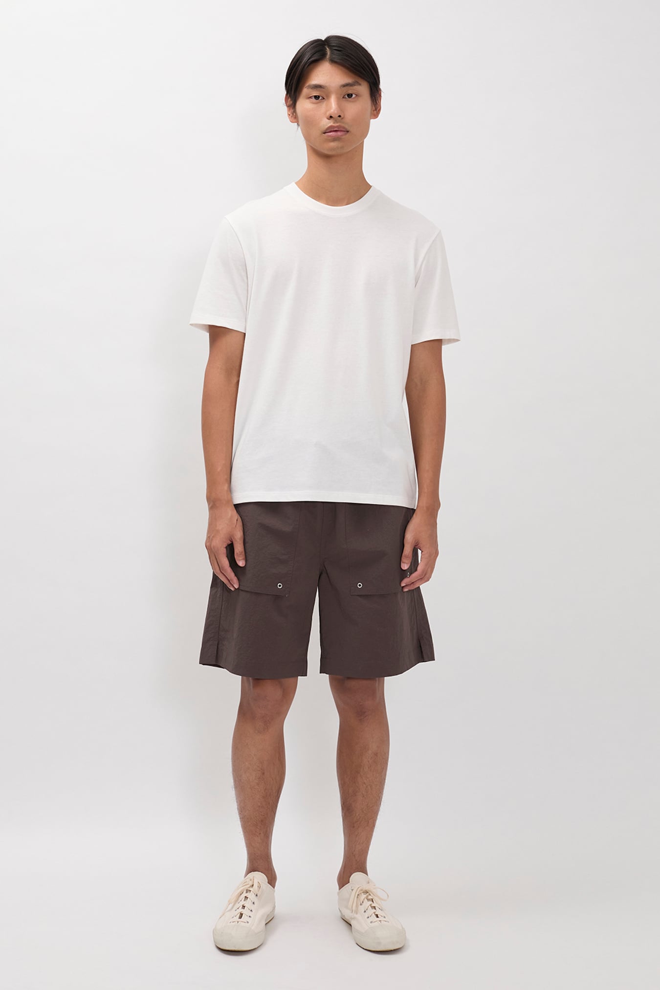 Sund Relaxed Recycled Nylon Swimmers Shale