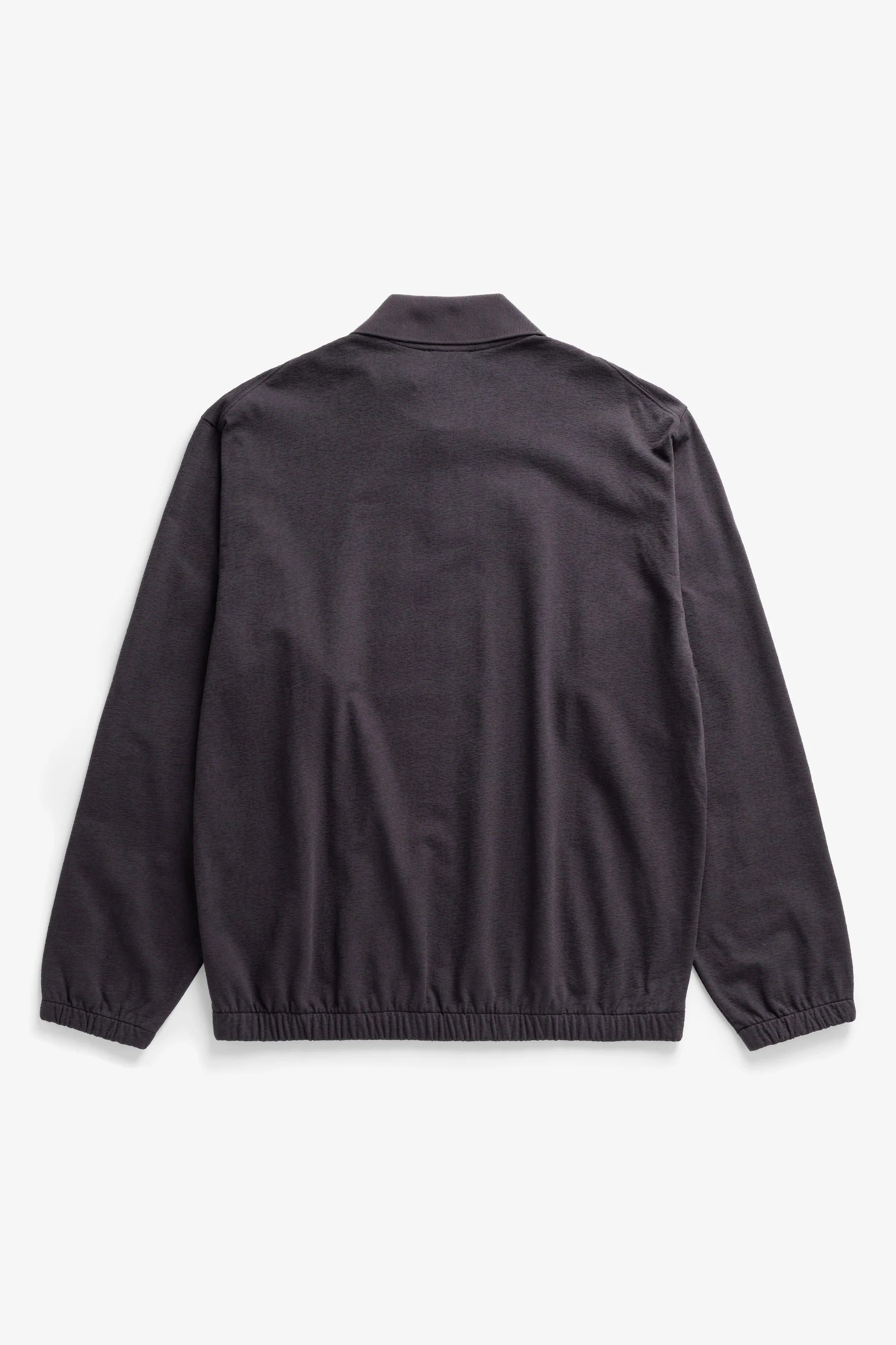 Sylane Relaxed Light Pile Jersey Polo Darkest Purple_6
