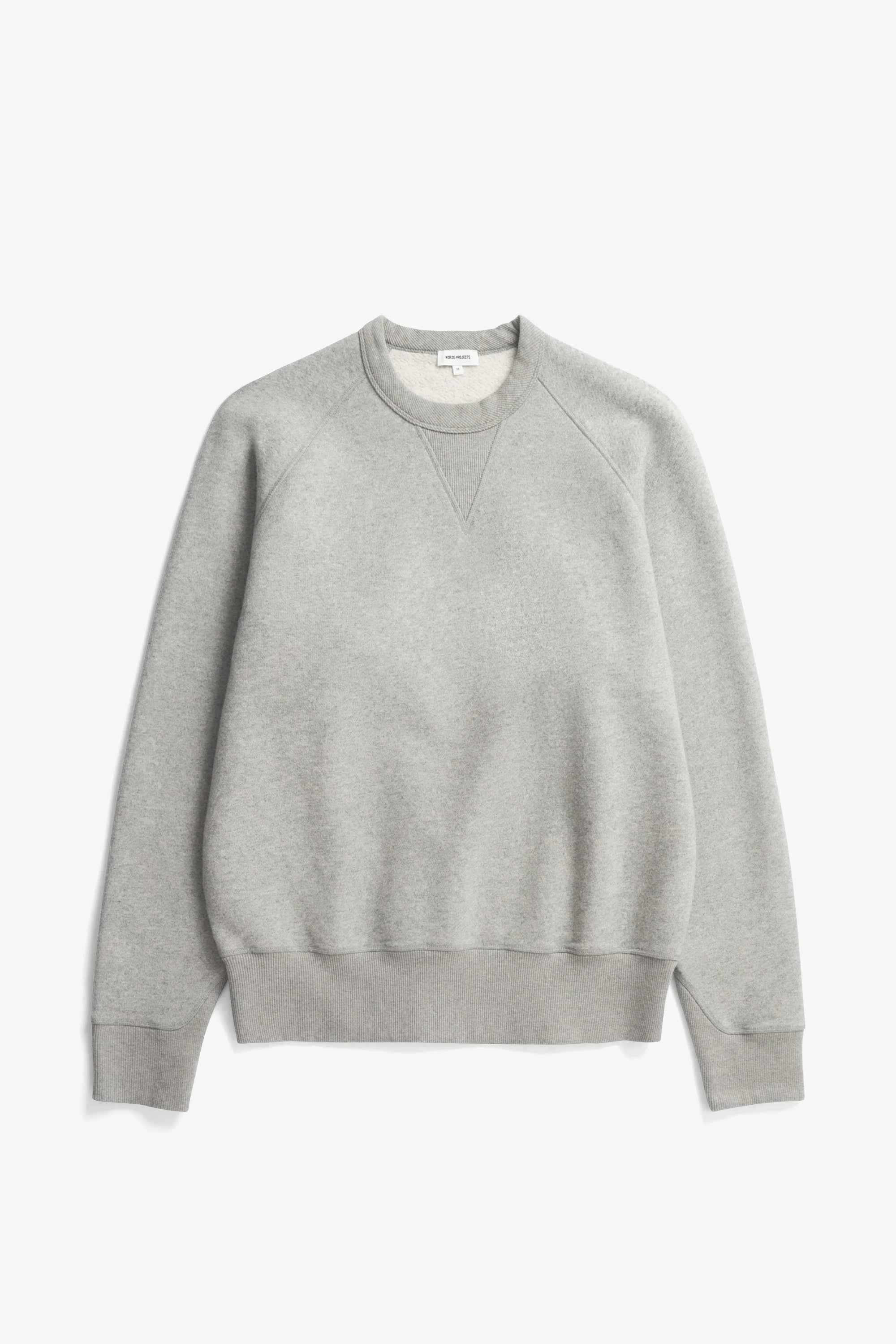 Thorsmark Relaxed Cotton Wool Sweatshirt Grey Melange_5