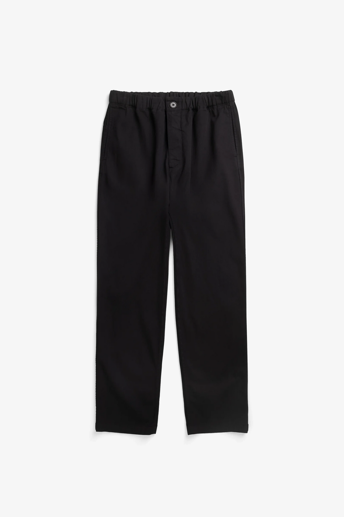 Trysil Regular Organic Stretch Twill Trouser Black_1