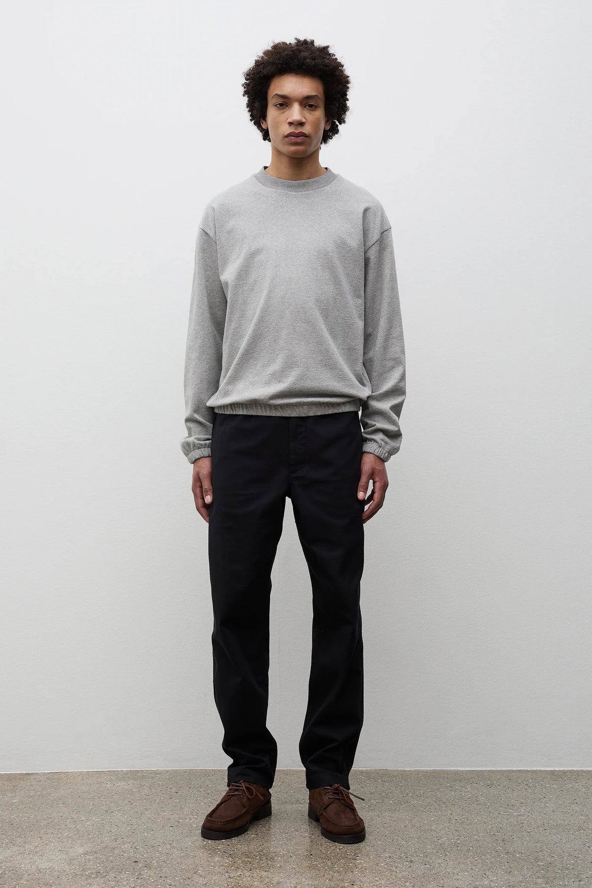 Trysil Regular Organic Stretch Twill Trouser Black_2