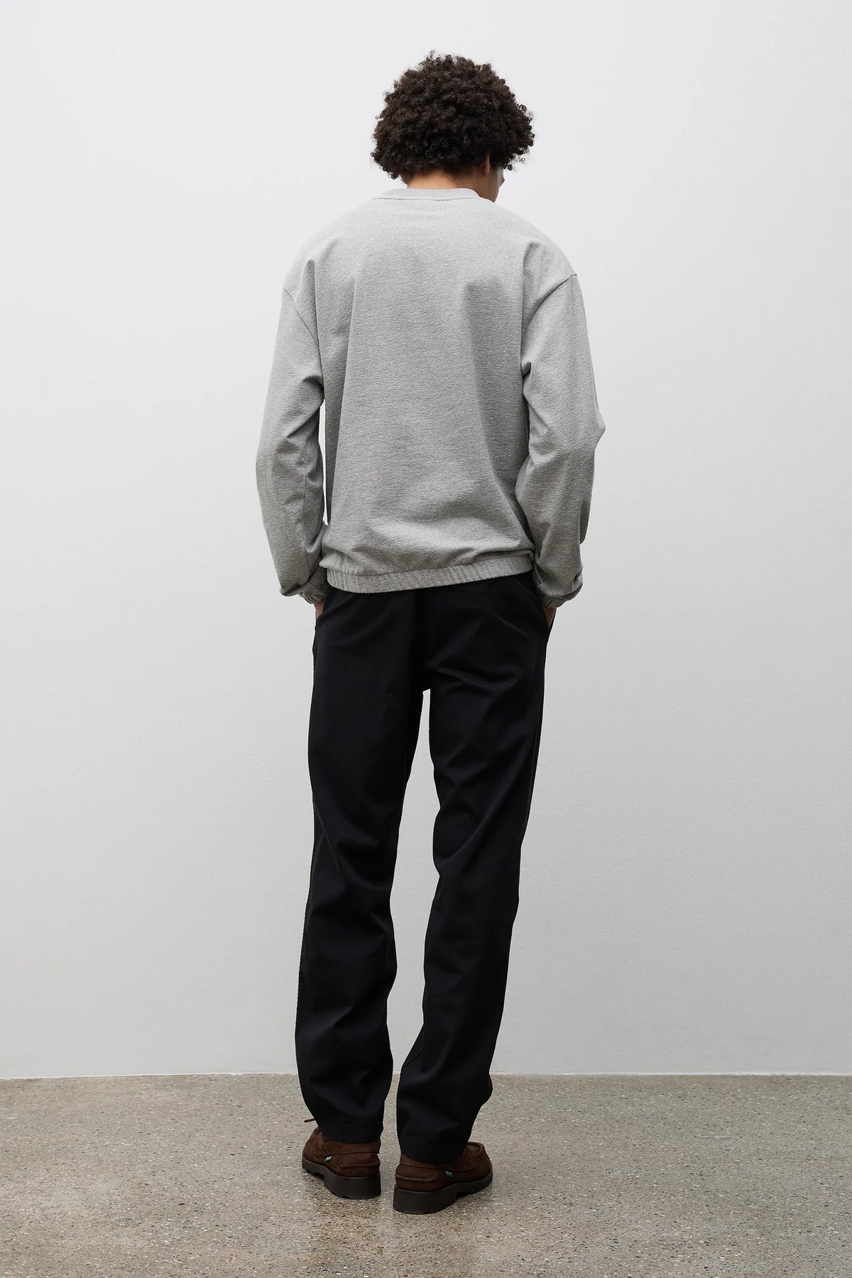 Trysil Regular Organic Stretch Twill Trouser Black_4
