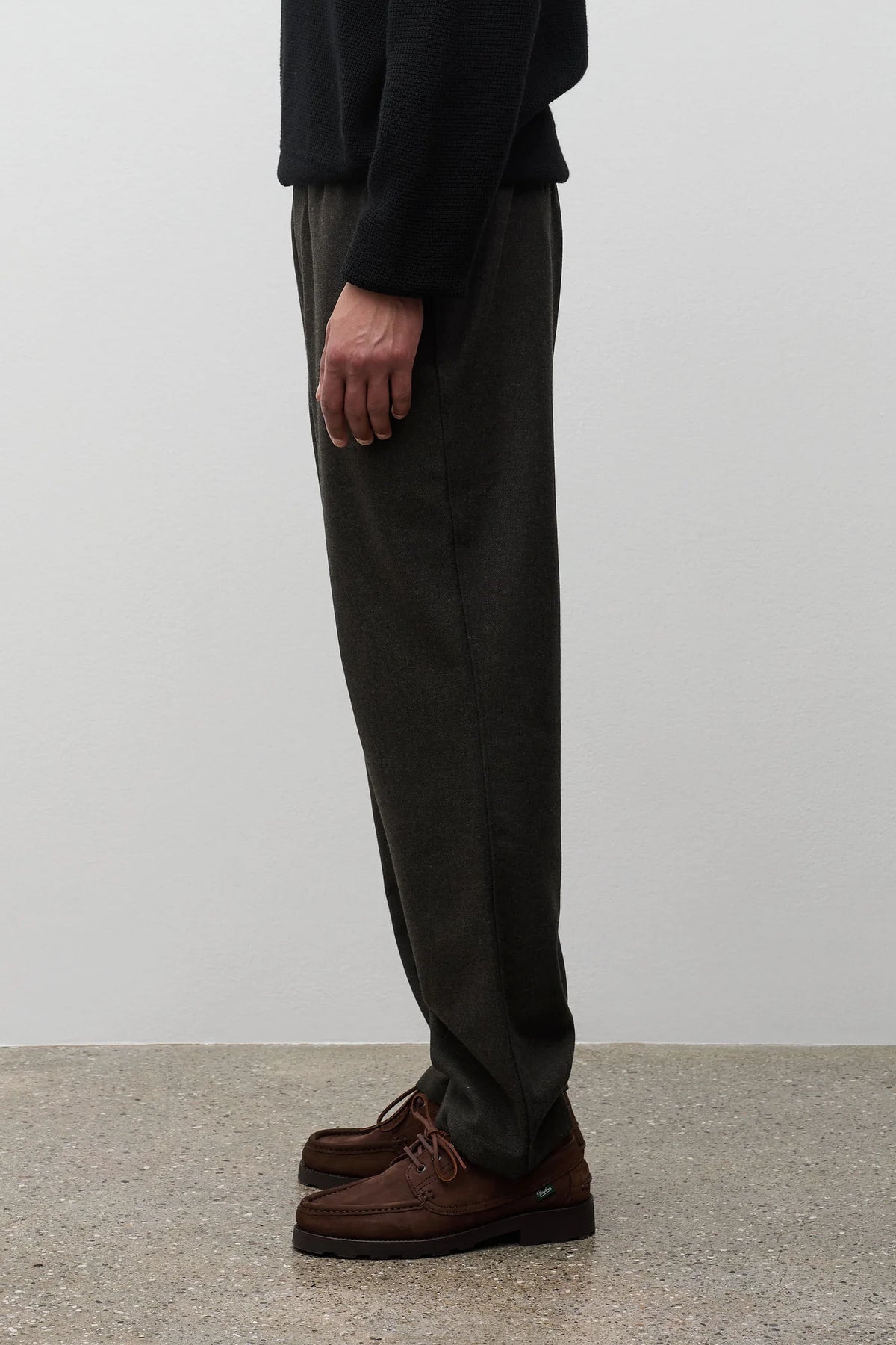 Trysil Regular Wool Trouser Beech Green_4
