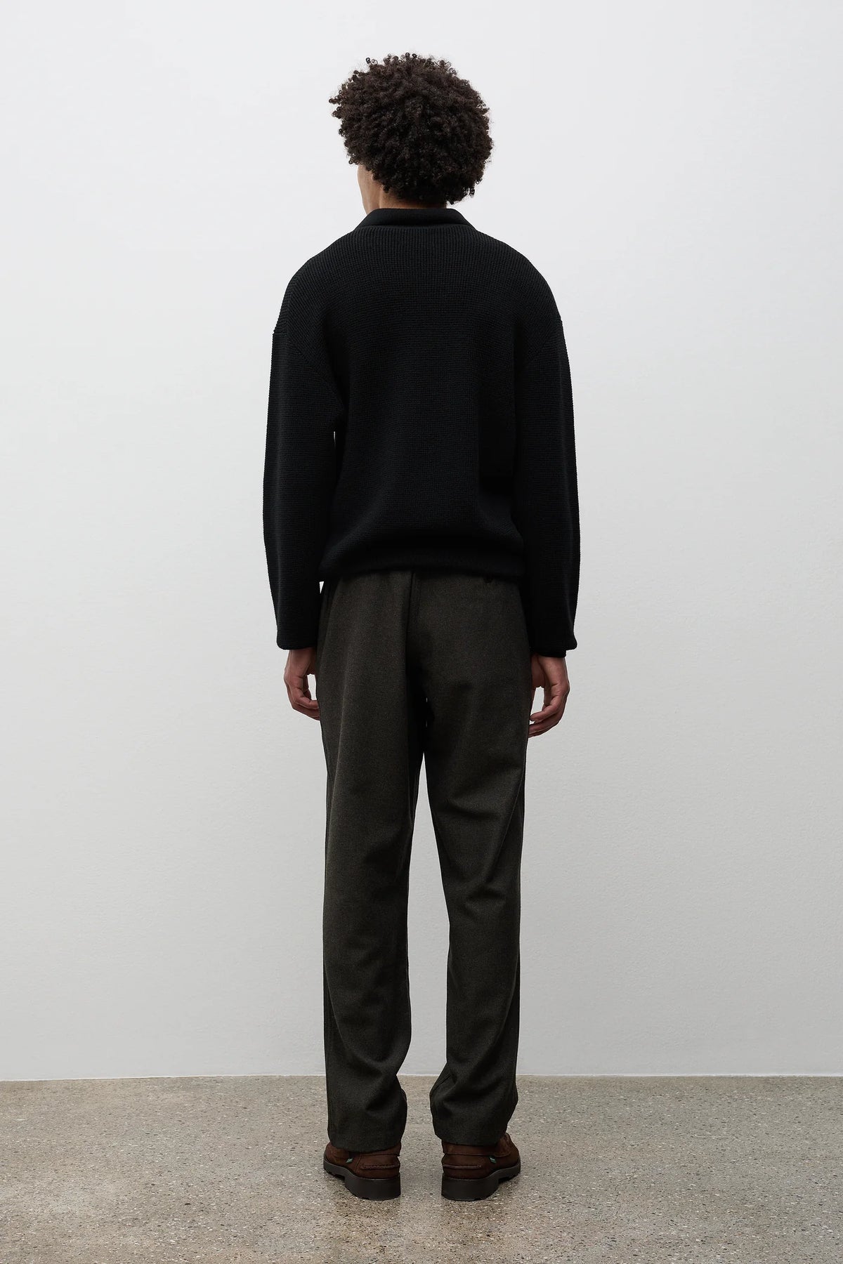 Trysil Regular Wool Trouser Beech Green_5