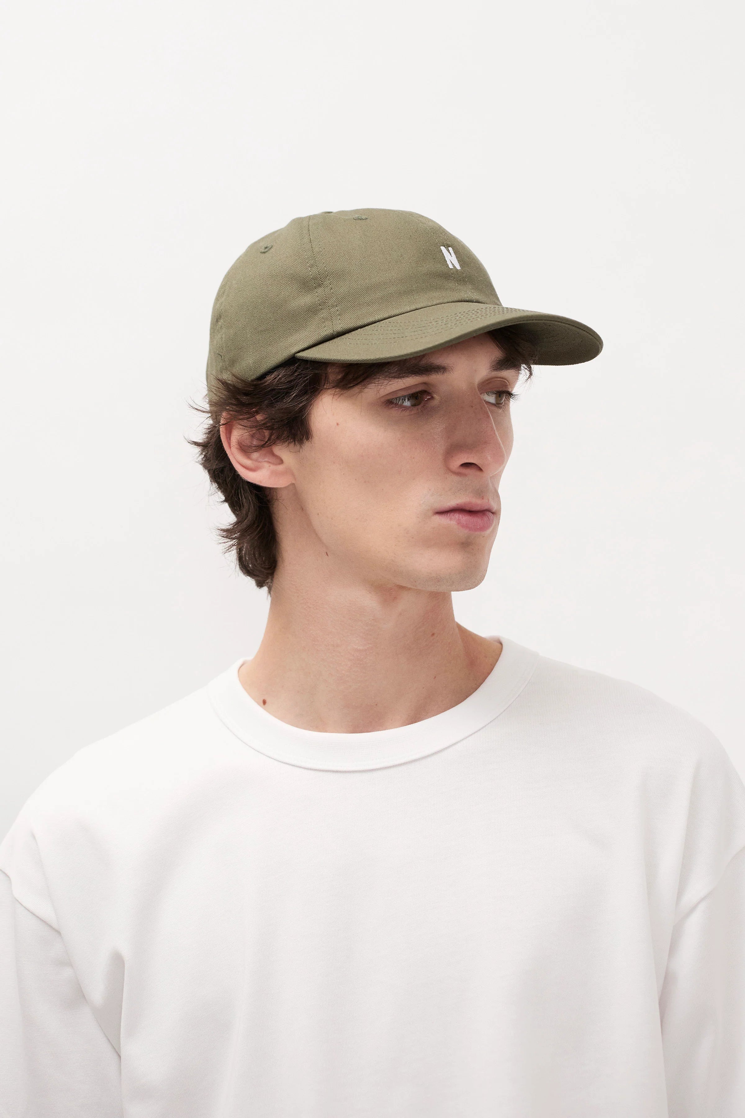 Twill Sports Cap Olive Night_2