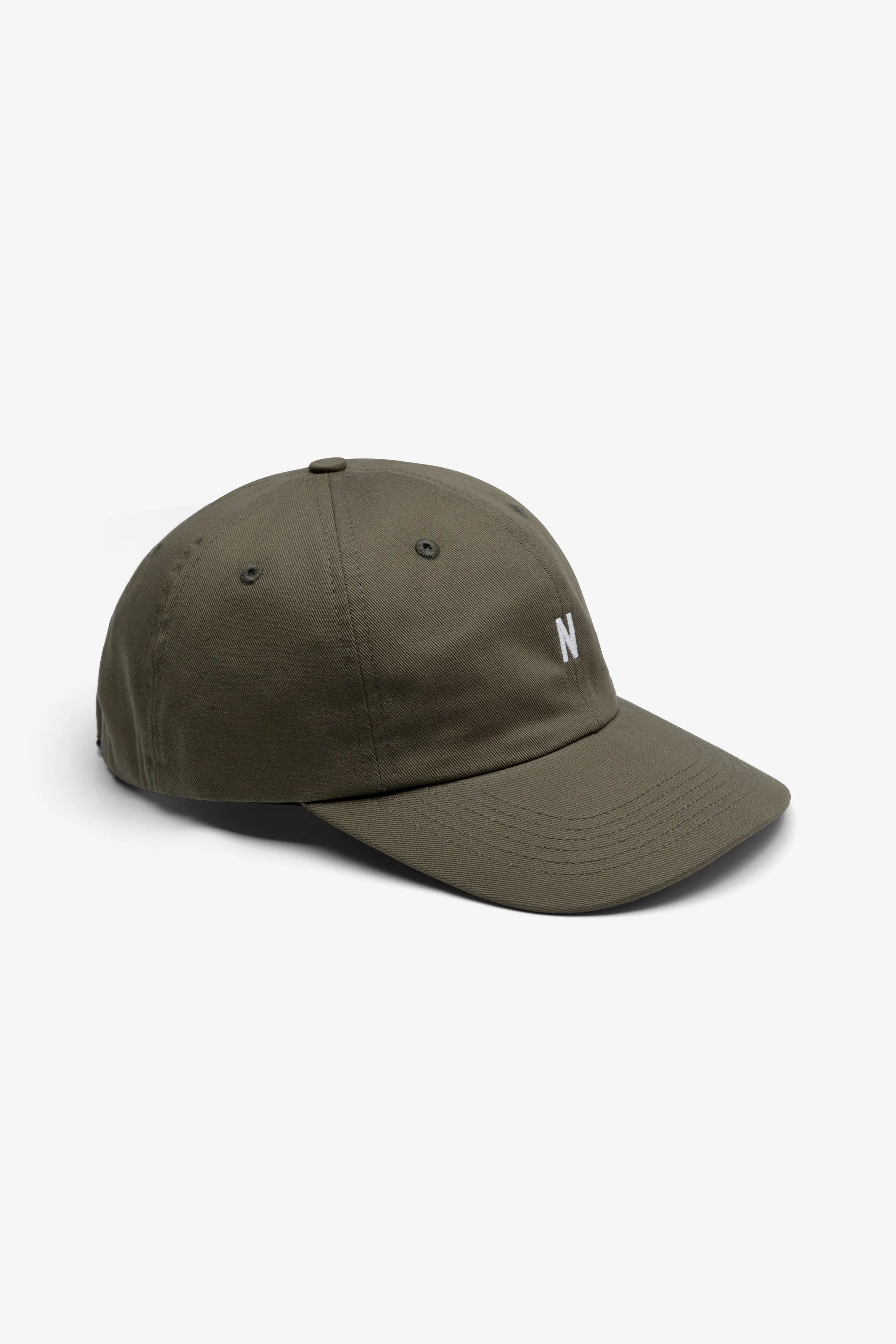 Twill Sports Cap Olive Night_4