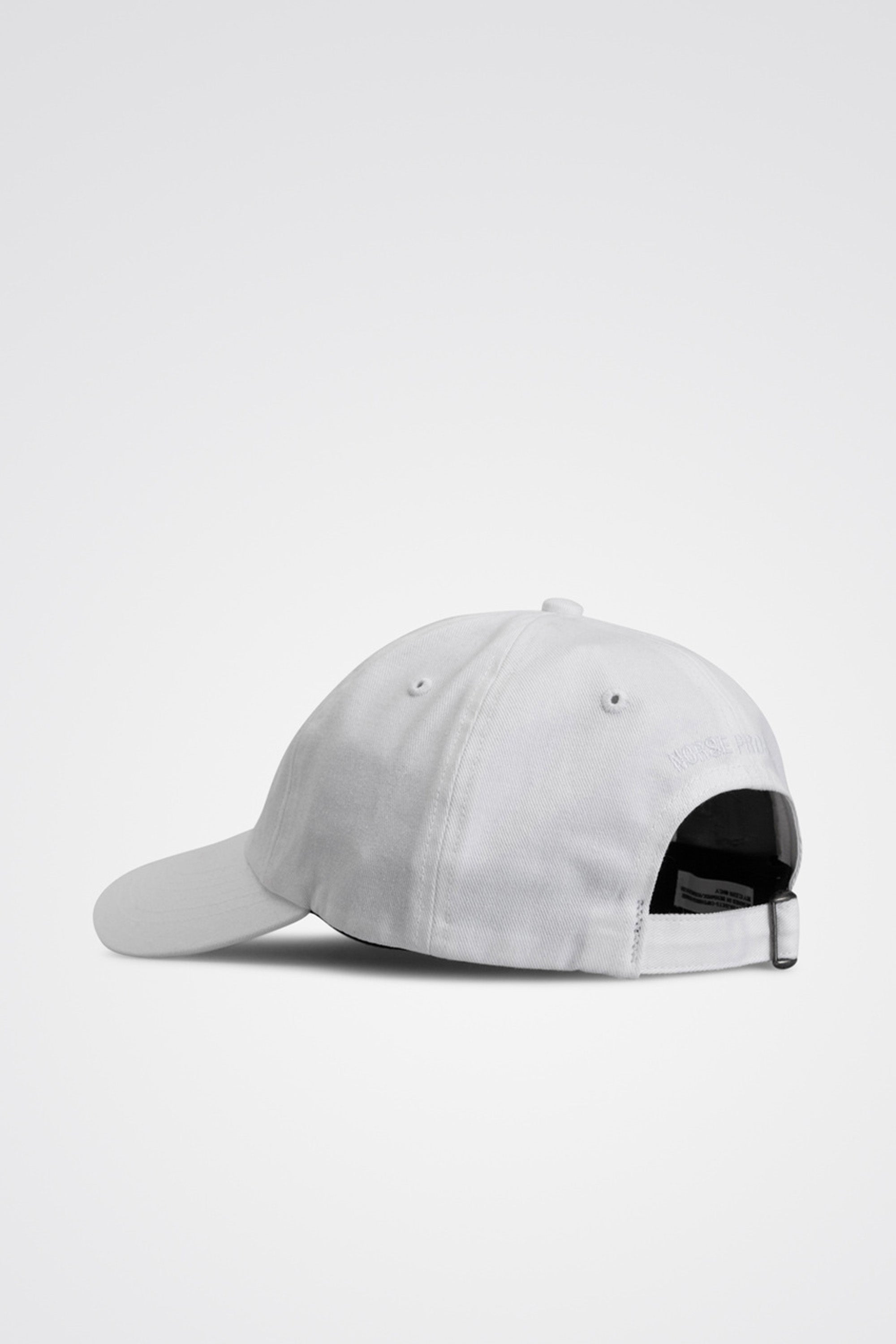 Twill Sports Cap White