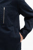 SPORTIVO STORE_Ulrik Gabardine Zipped Overshirt Dark Navy_5