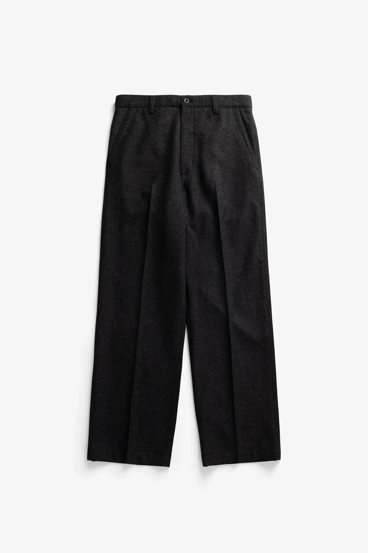 Vivestad Wool Wide Chino Charcoal Grey