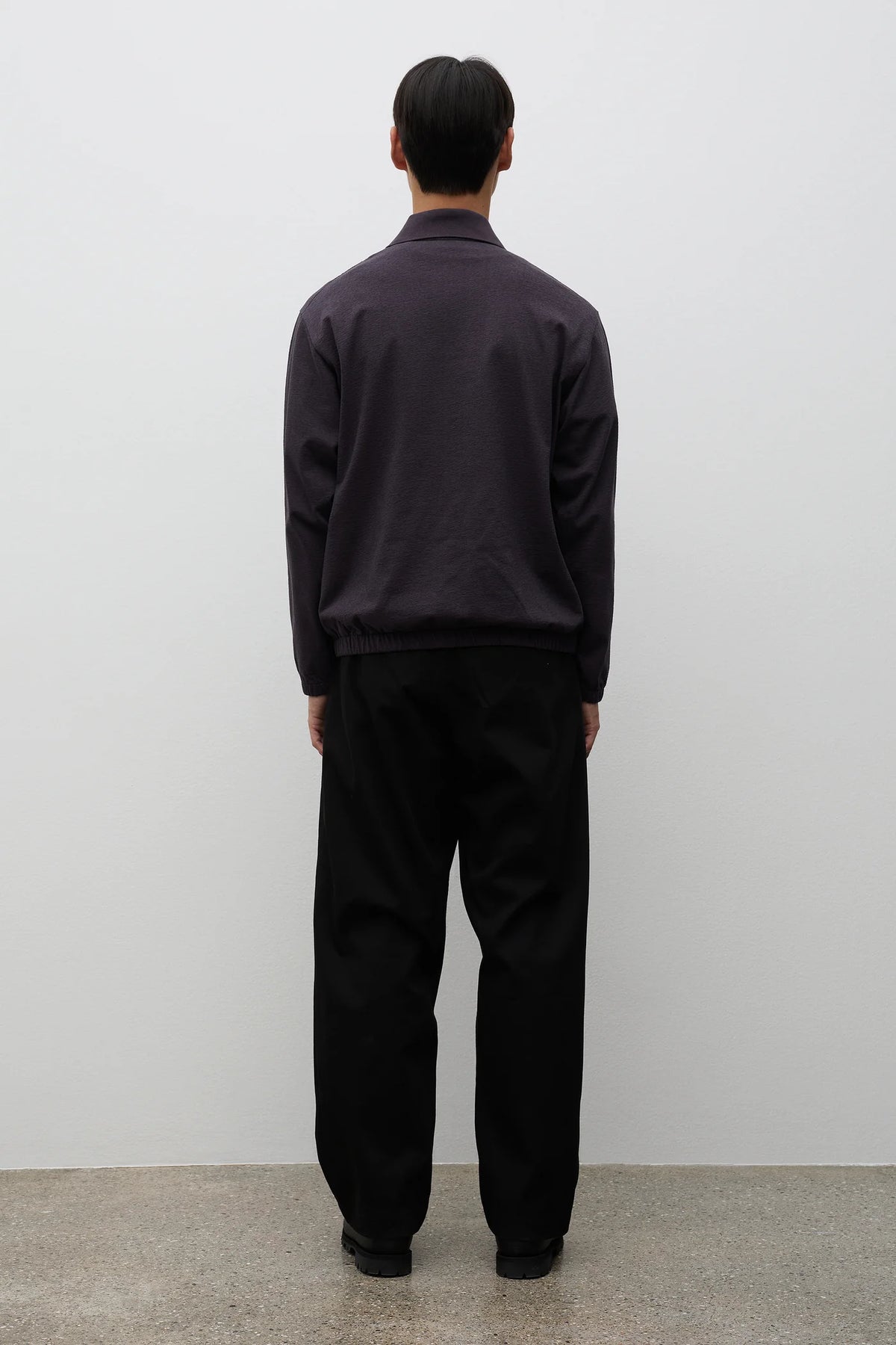 Volda Pleated Cotton Twill Trouser Beech Green_2
