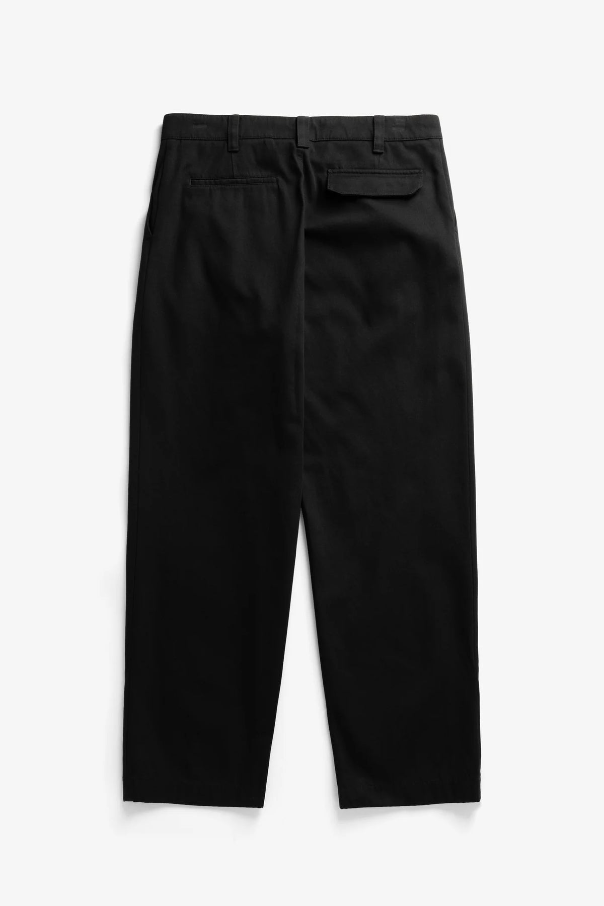 Volda Pleated Cotton Twill Trouser Beech Green_5