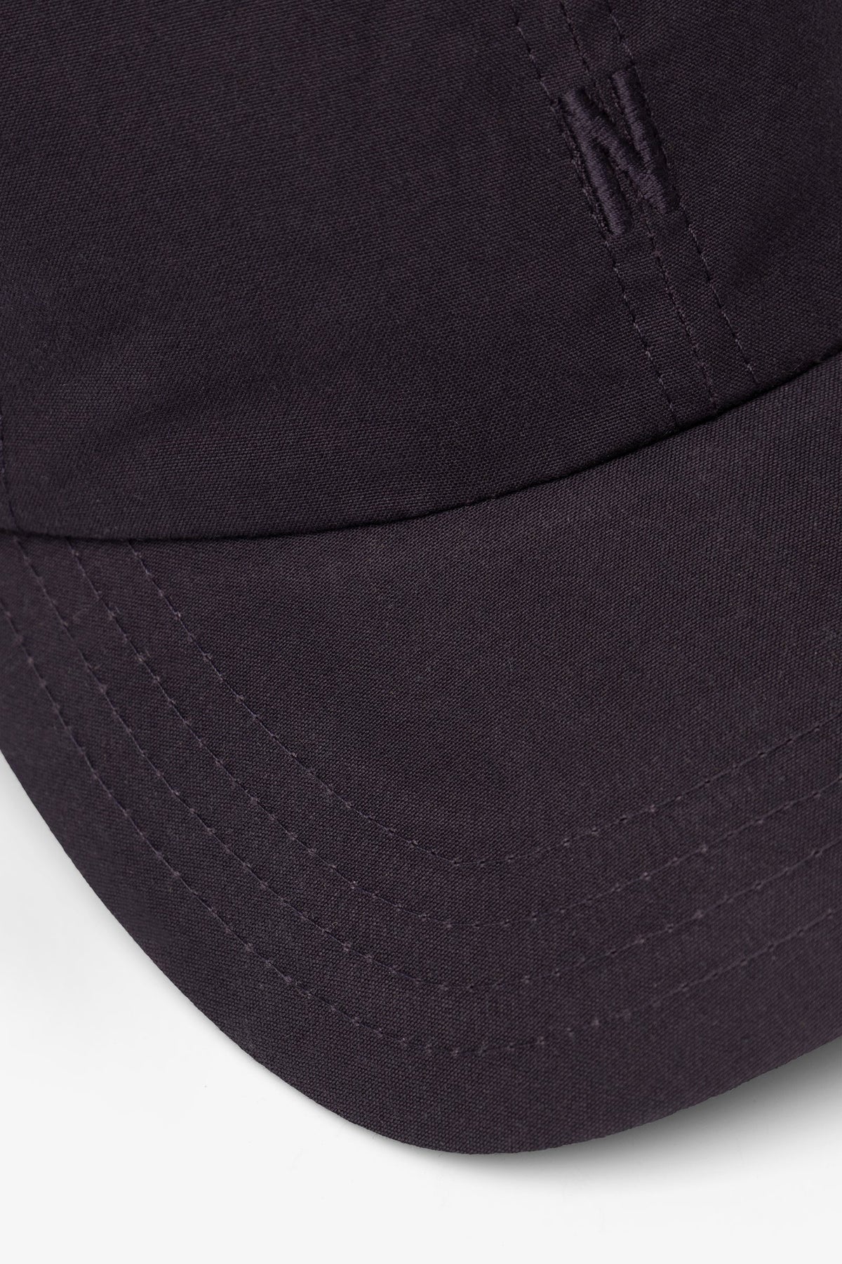 Wax Cotton 6-Panel Cap Darkest Purple_3