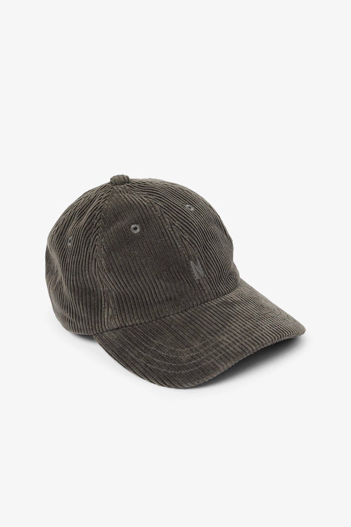 Wide Wale Corduroy 6-Panel Cap Beluga