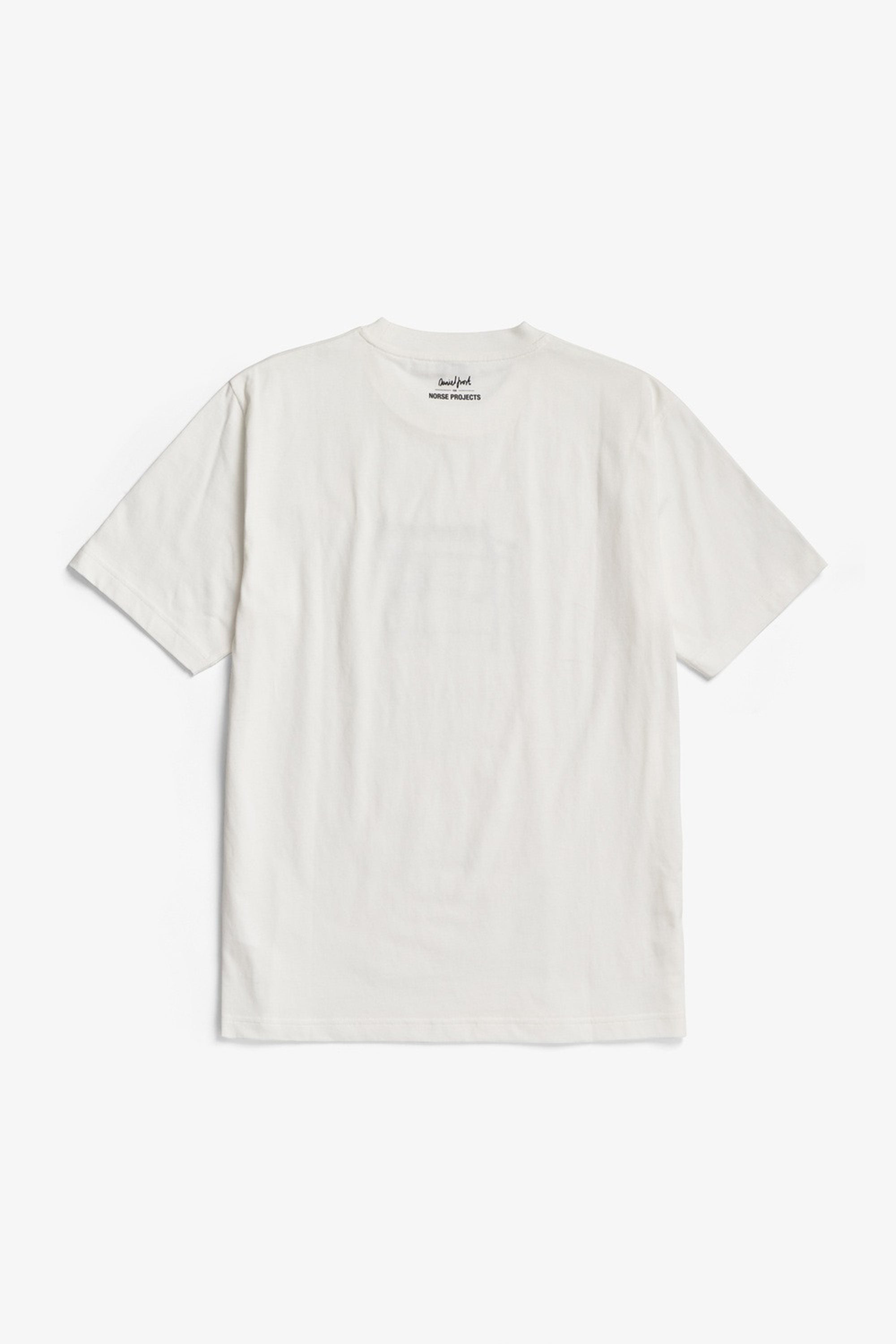 Norse x Daniel Frost Map Master Print T-Shirt White_3