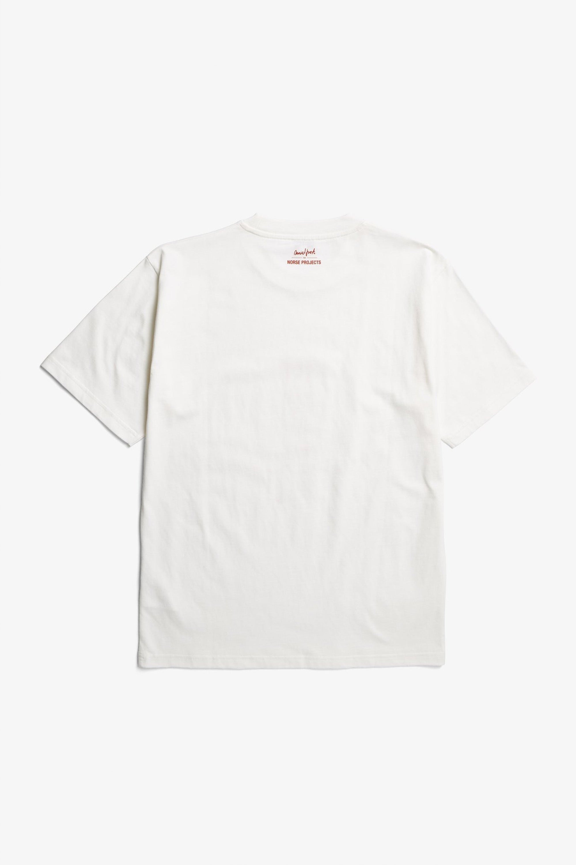 Norse x Daniel Frost Benchmark Print T-Shirt White_1