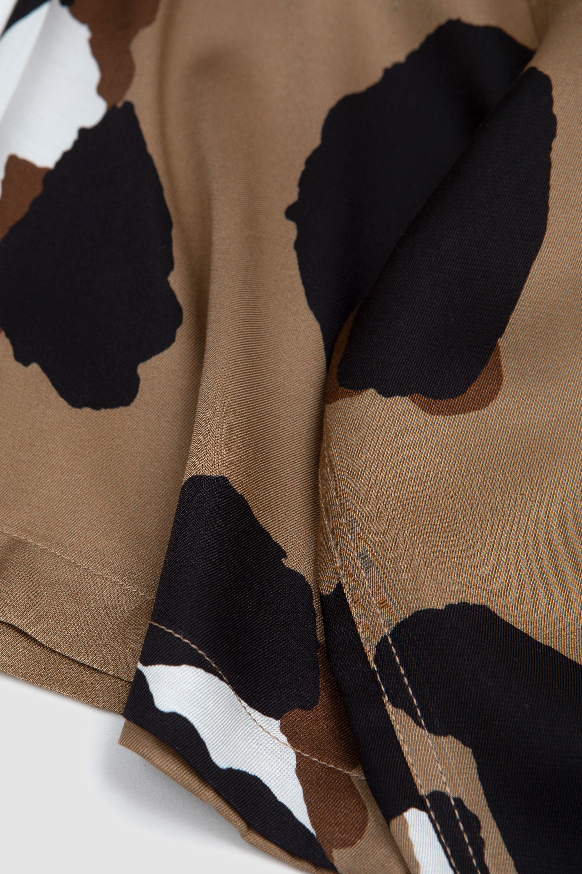 Eren SS Leo Print Shirt Tofee/ Black/ Brown/ White