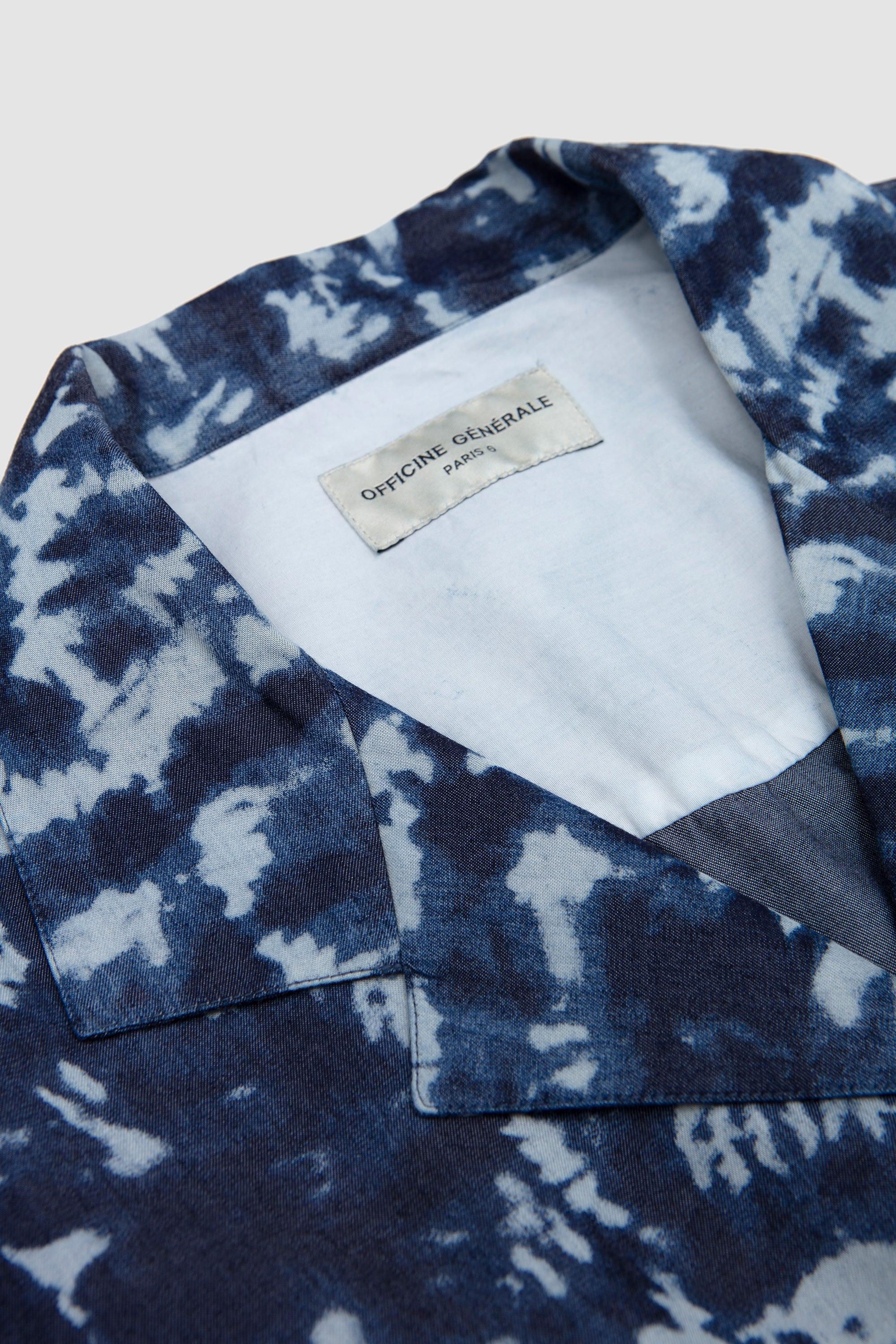 Eren SS Shirt Indigo/ Light Blue_2