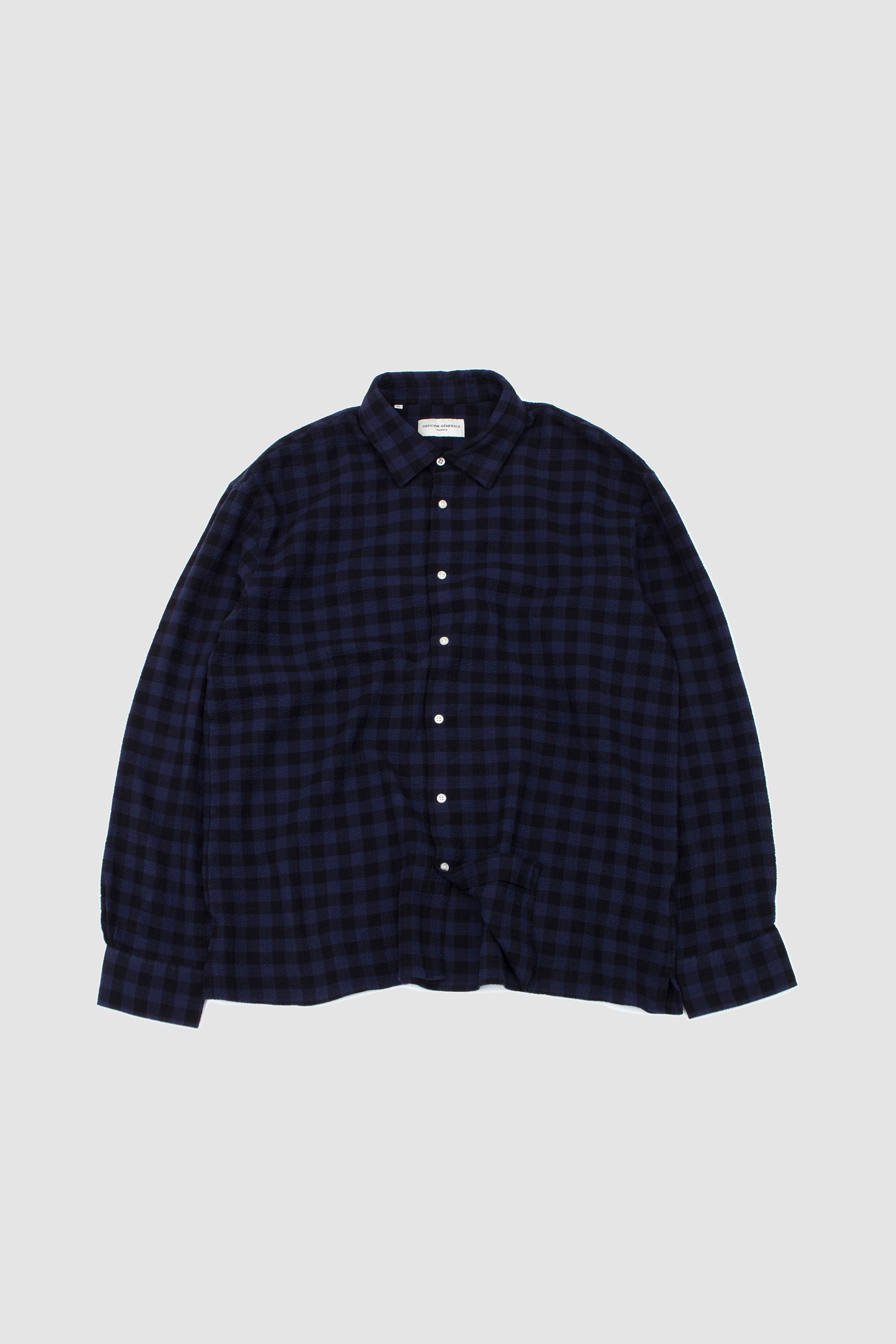 Gad Shirt Dark Navy/ Black