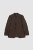 SPORTIVO STORE_Giovanni Jacket 3PLY Italian Wool Dark Coffee