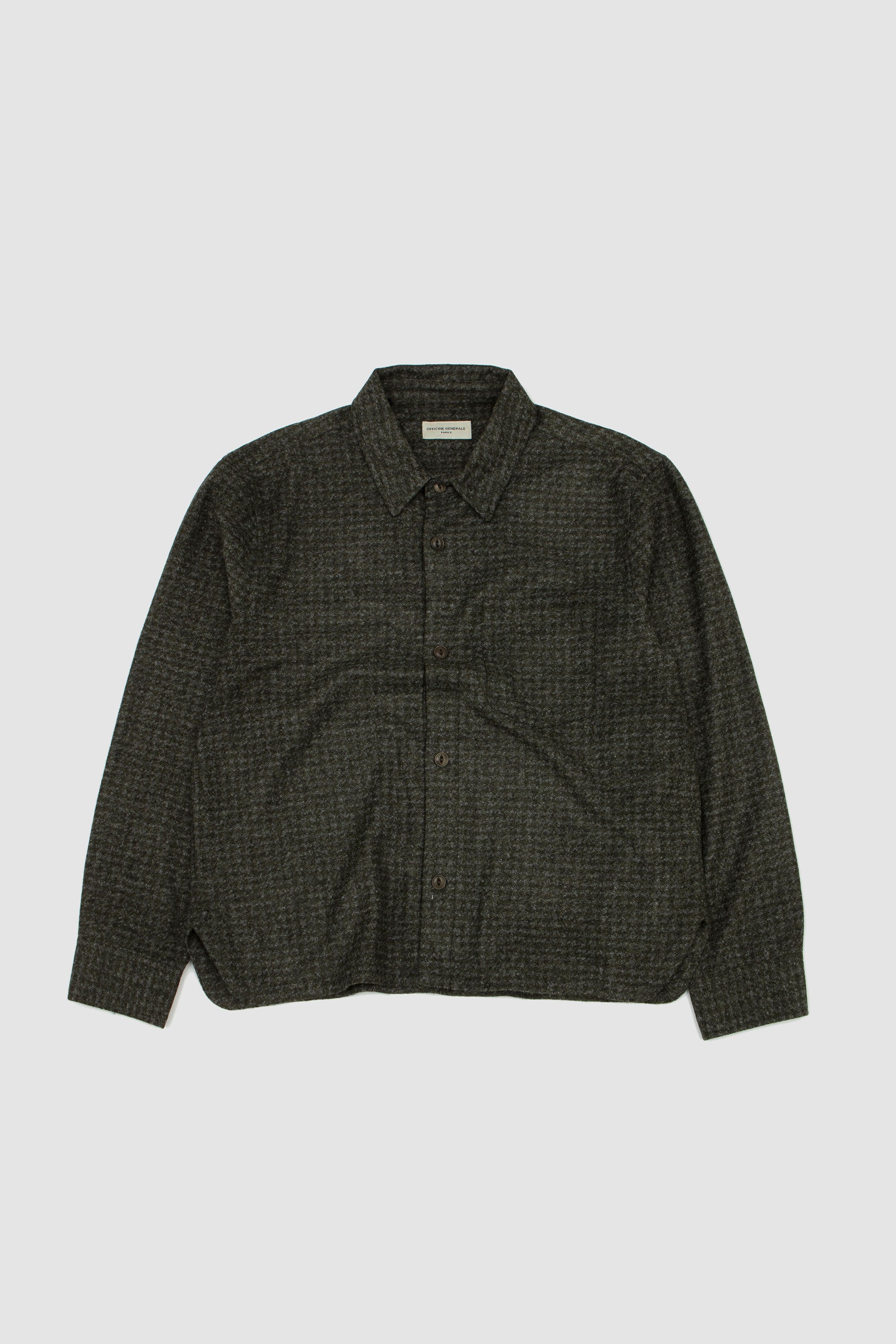 Harring Jacket Olive/ Mid Heather Grey_1