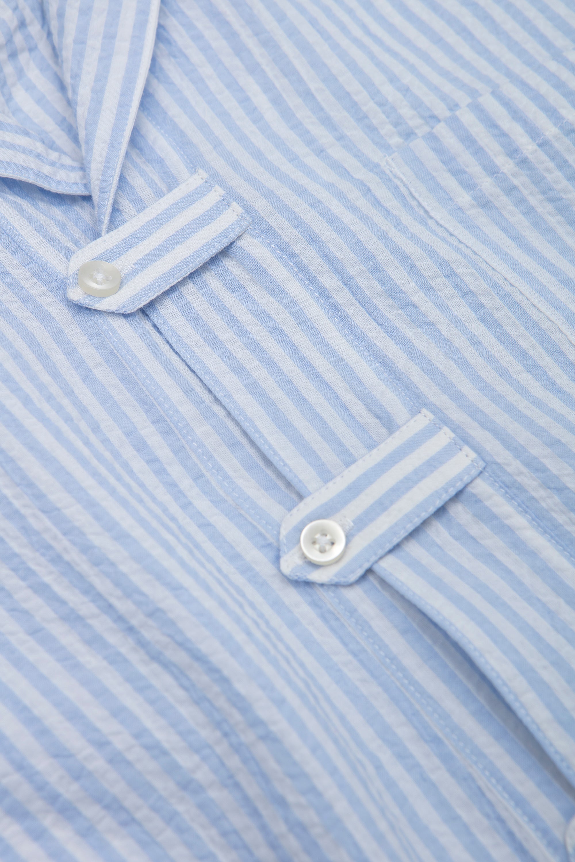 Lony Striped Shirt White/ Dream Blue_3