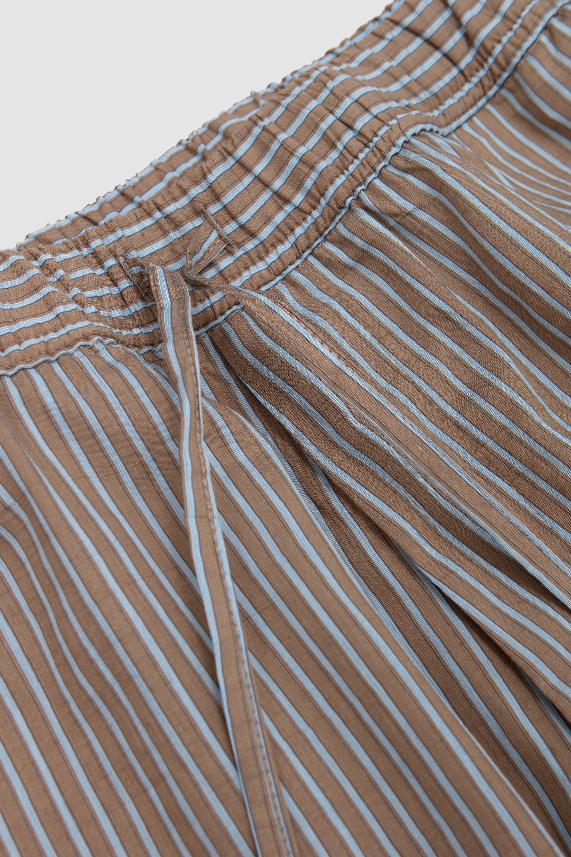 Nilson Wrinkled Stripe Chino Ginger/ Dream Blue_2
