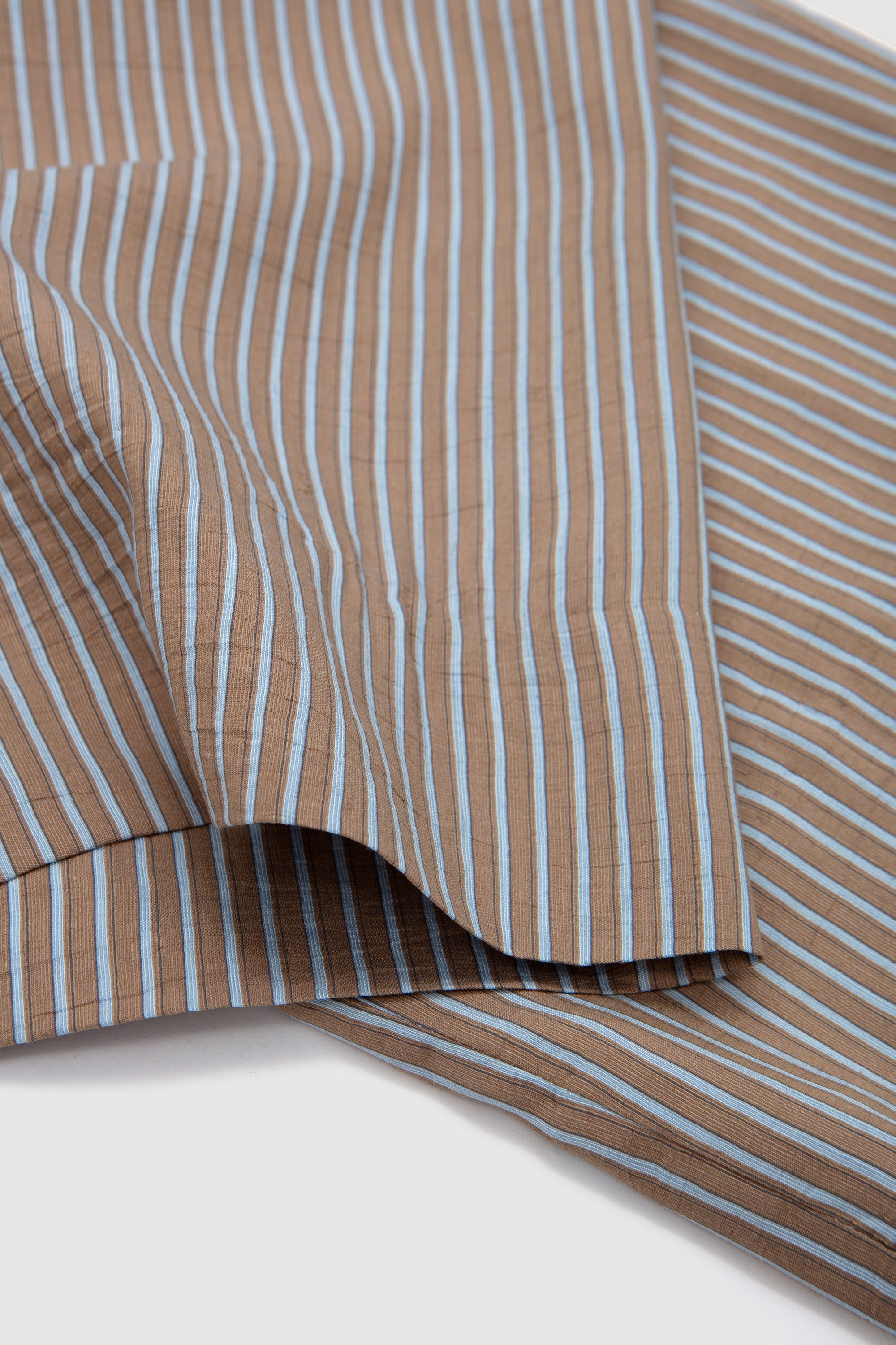 Nilson Wrinkled Stripe Chino Ginger/ Dream Blue_3