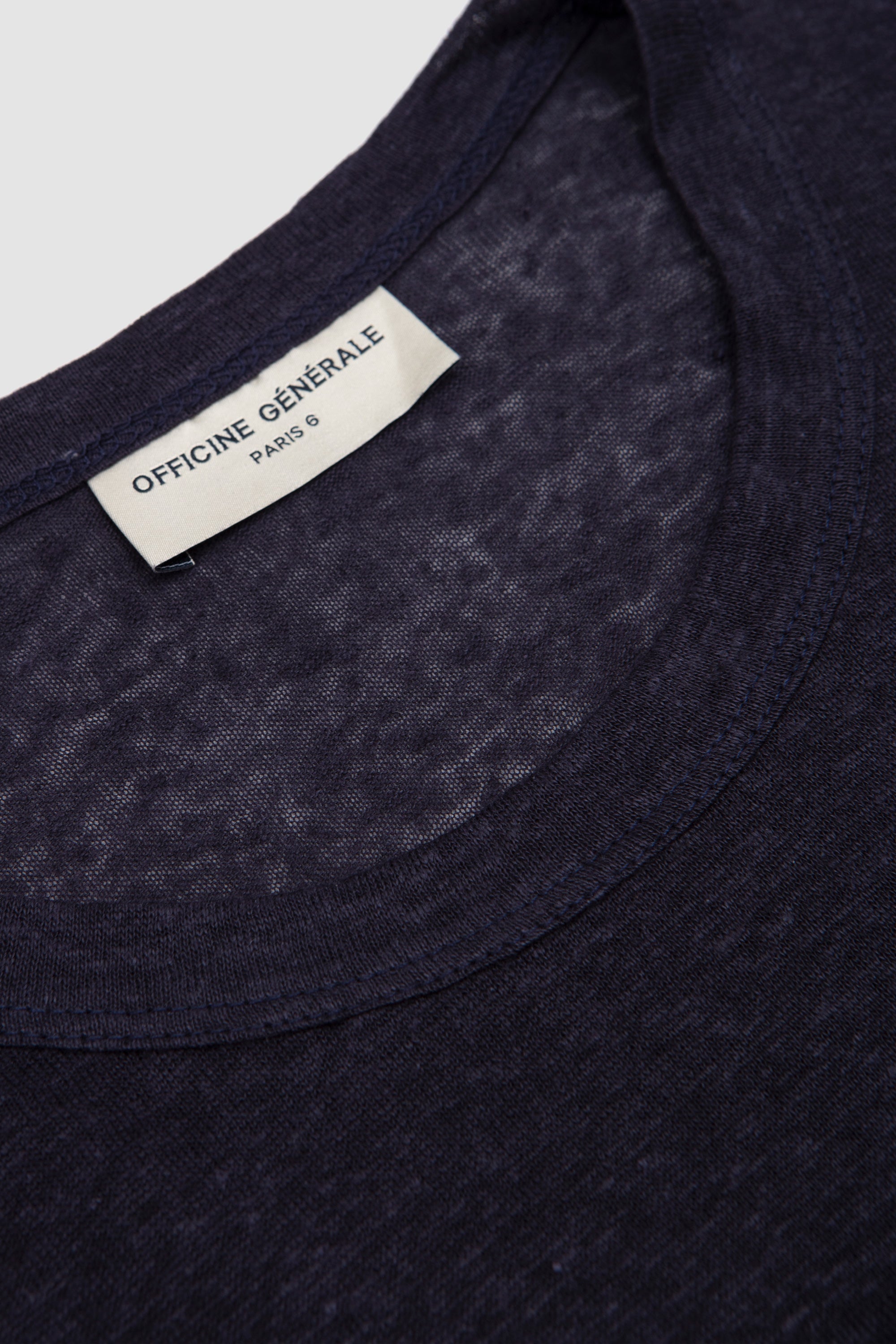 SS Tee Garment Dye Linen Navy Ink_3