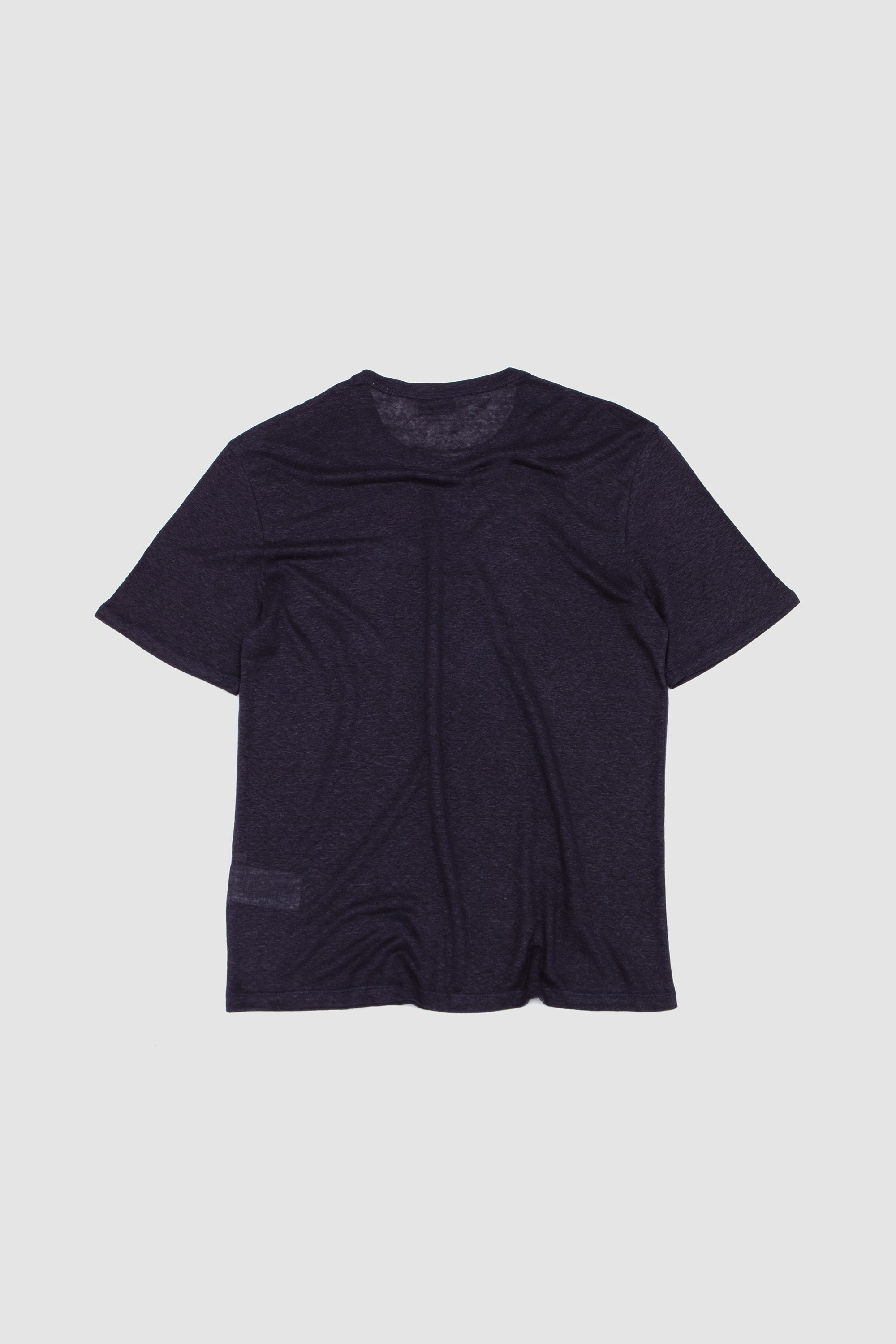 SS Tee Garment Dye Linen Navy Ink_4