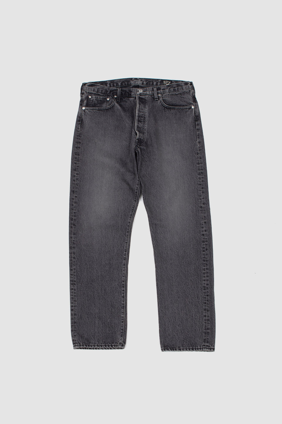 orSlow 105 90's Denim Pants in Black Stone