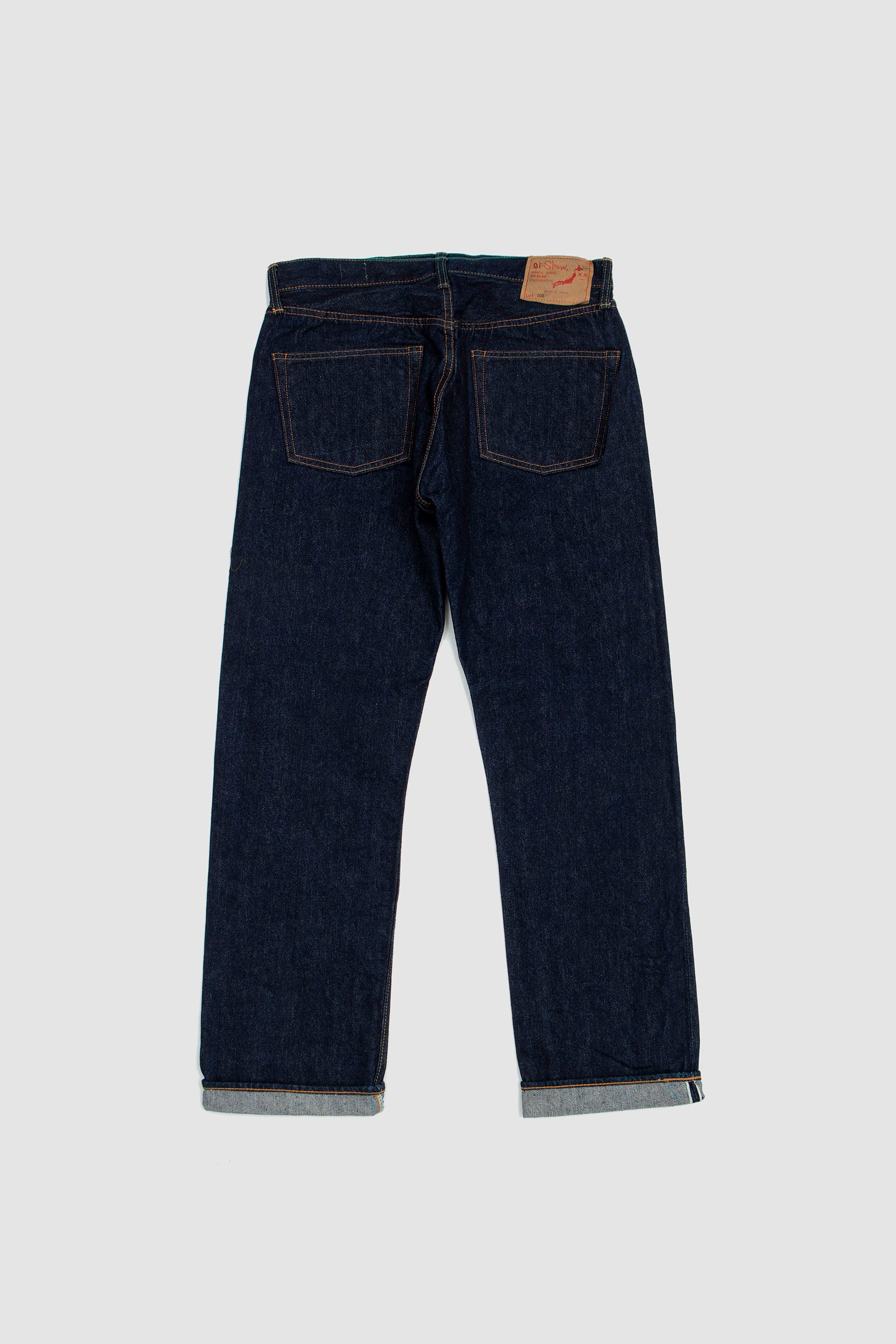 105 Standard Selvedge Denim One Wash_4