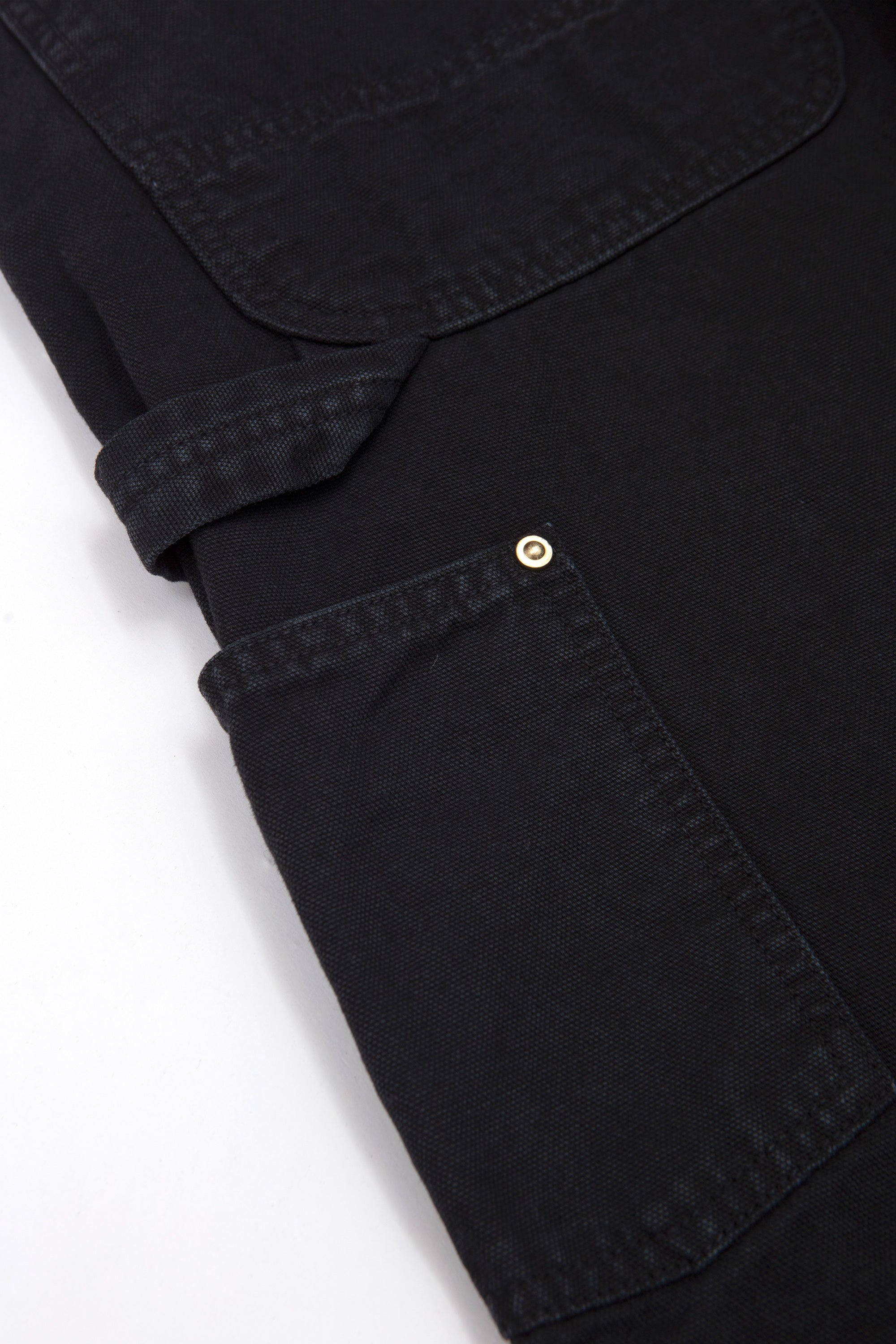 Dad's Fit Oxford Painter Pants Black