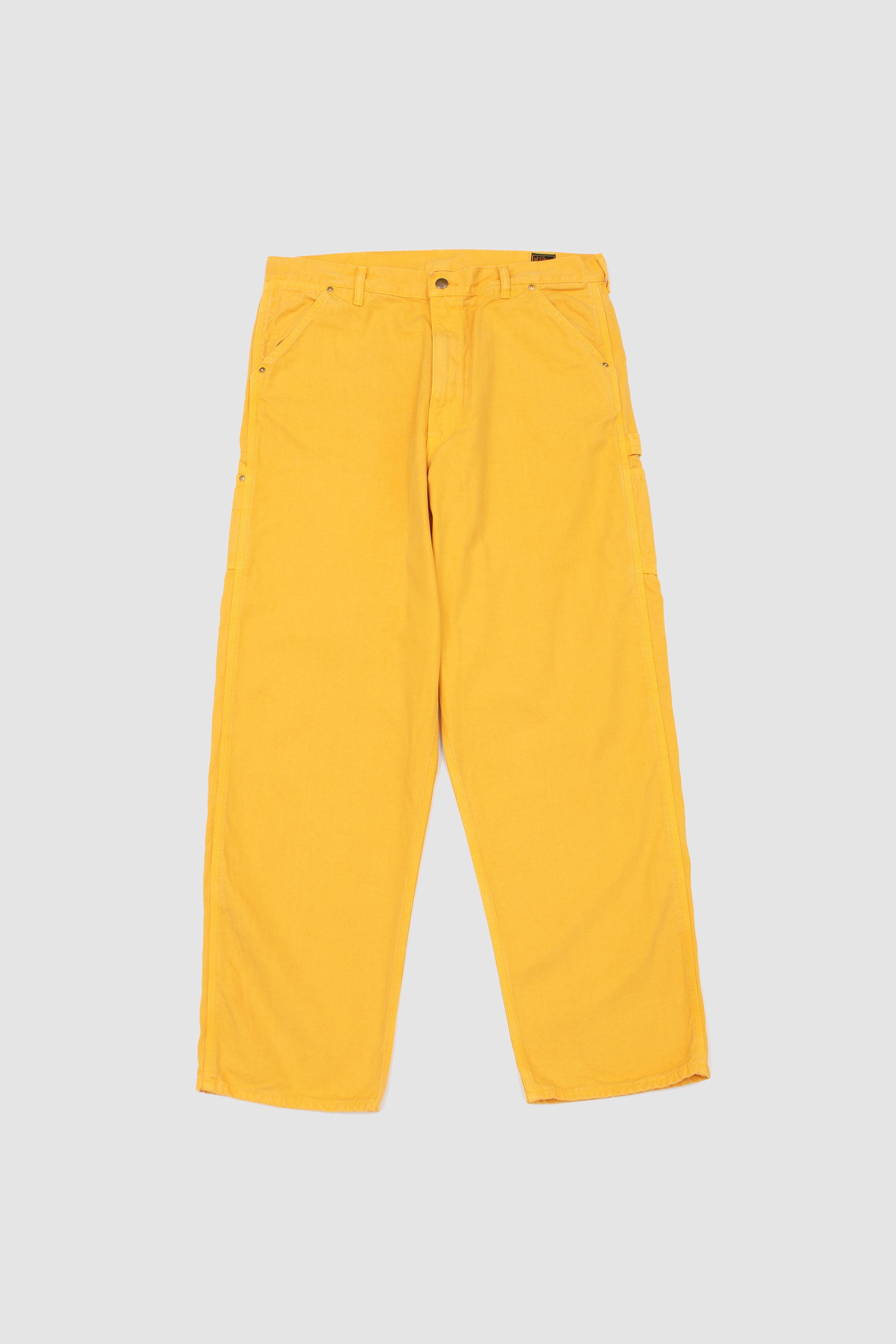 Dad's Fit Oxford Painter Pants Yellow