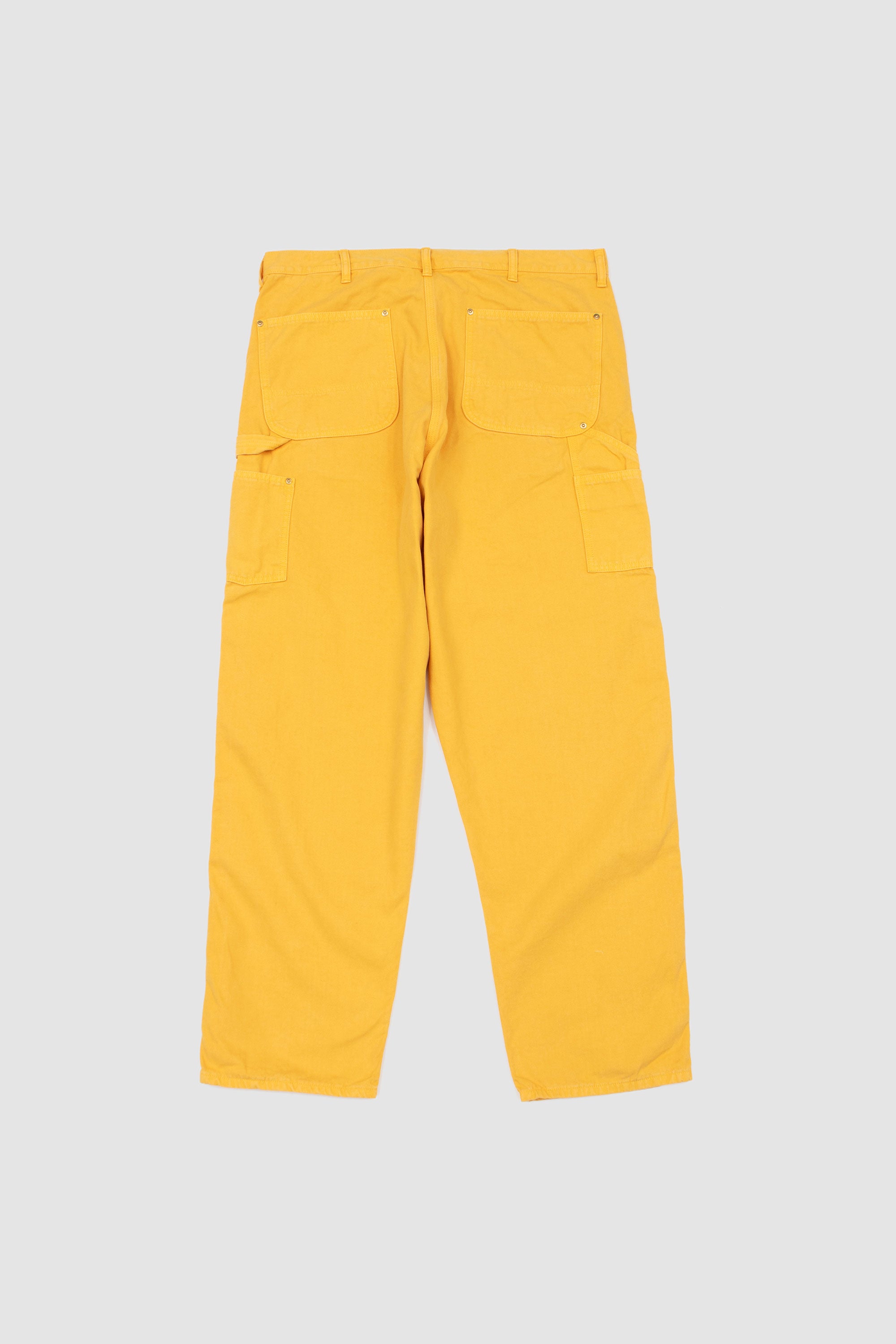 Dad's Fit Oxford Painter Pants Yellow_4