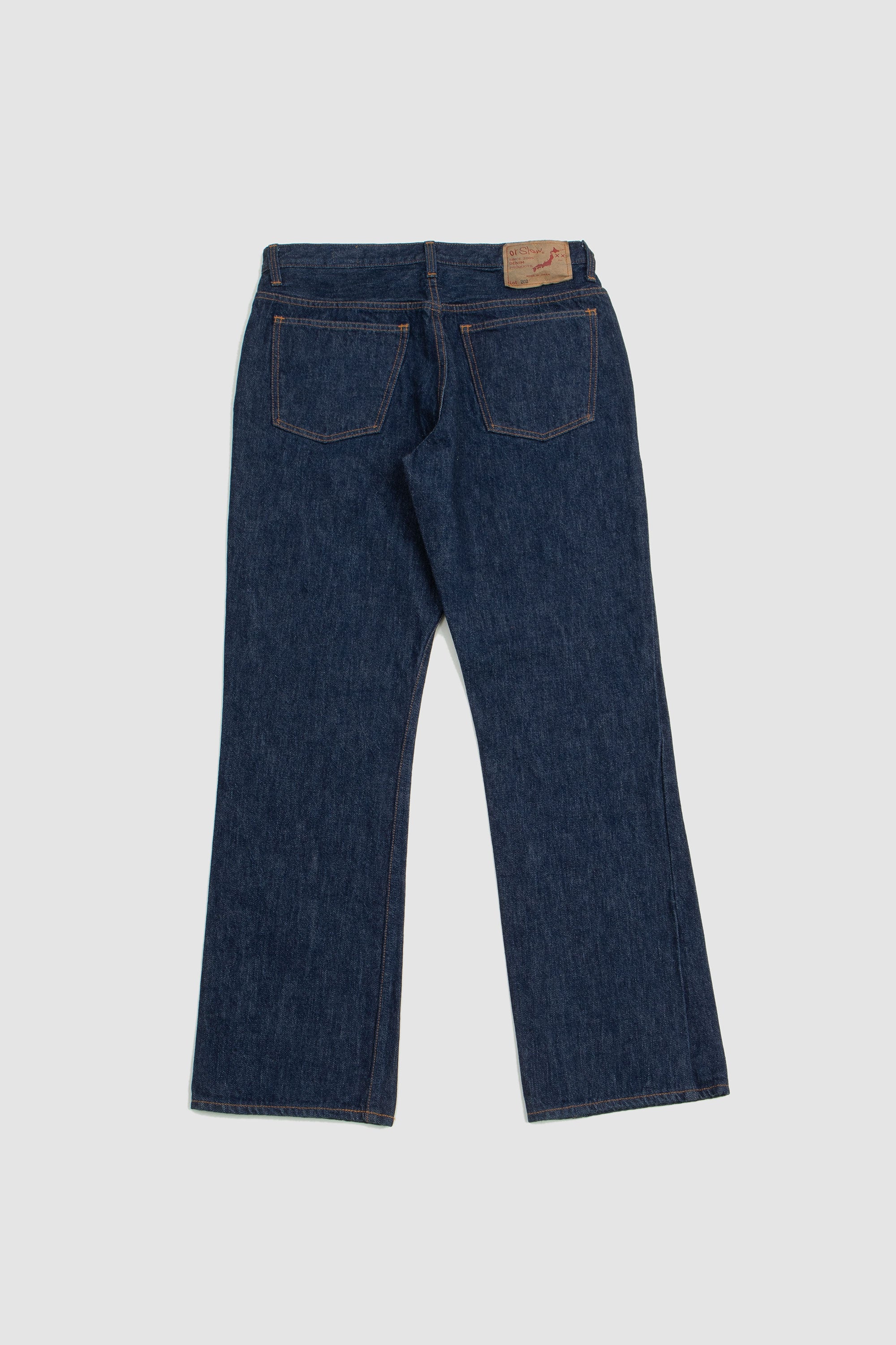 Shoe Cut Jeans One Wash_4