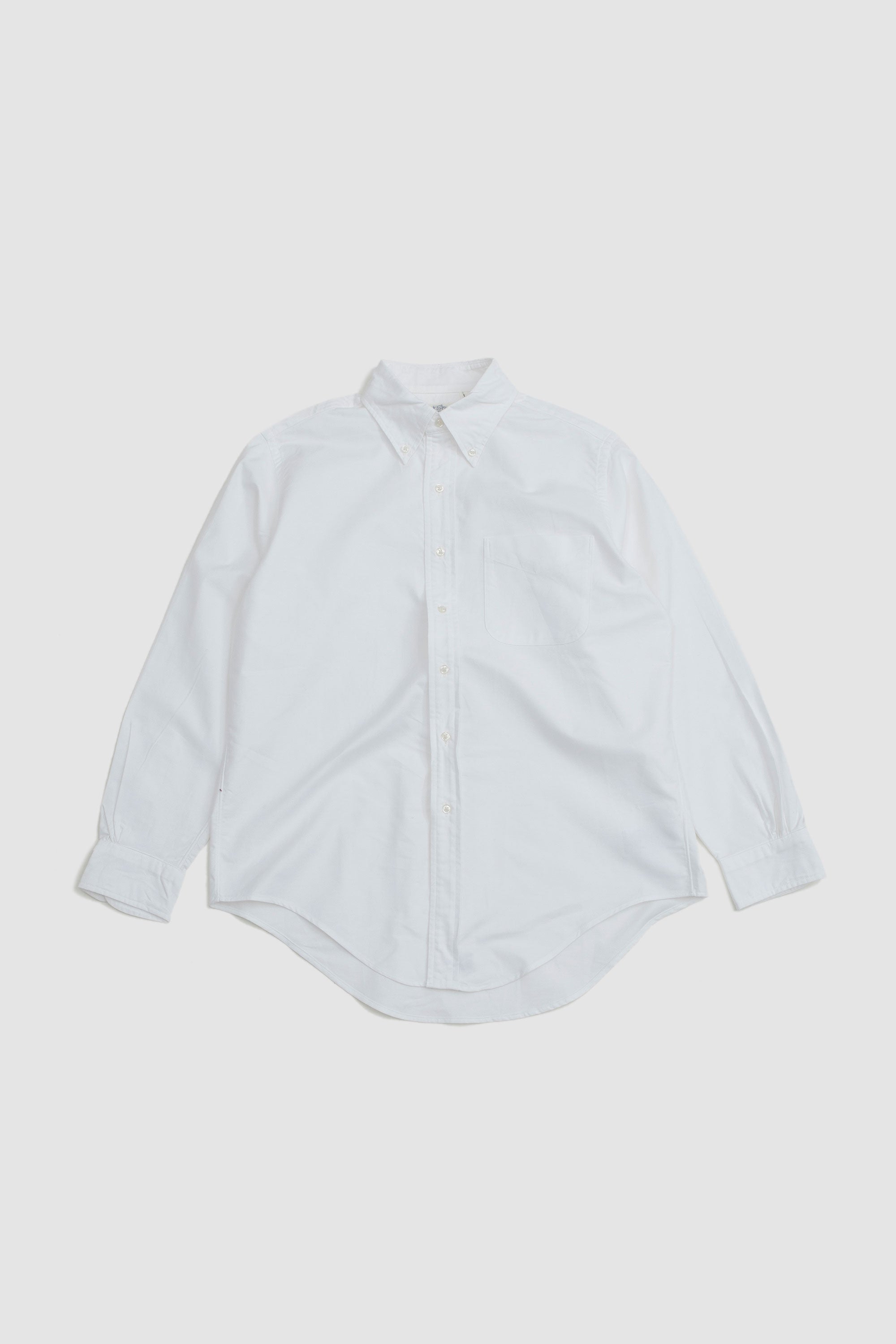 Standard Button Down Shirt White_1