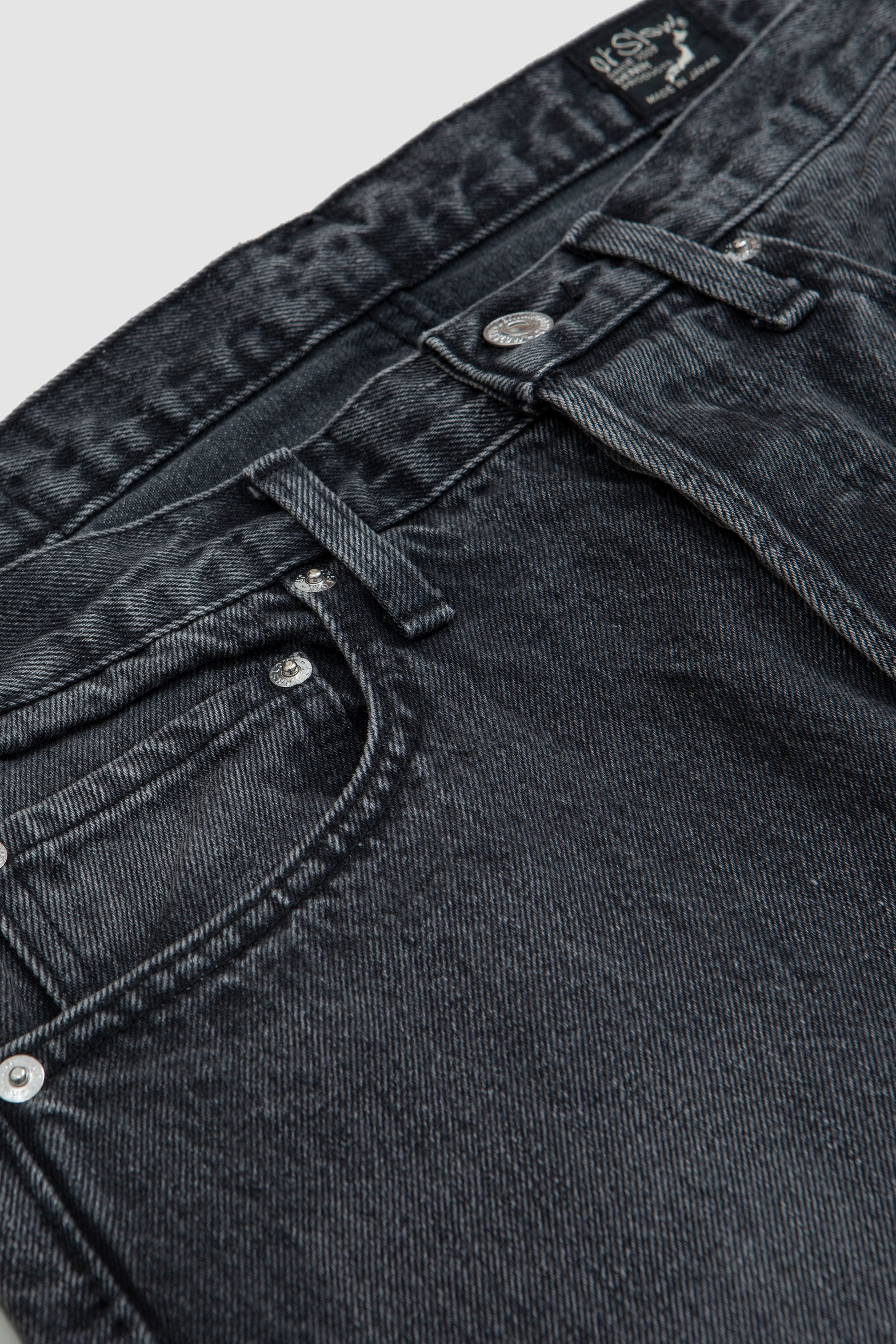 Standard Pants 90's Black Denim Stone